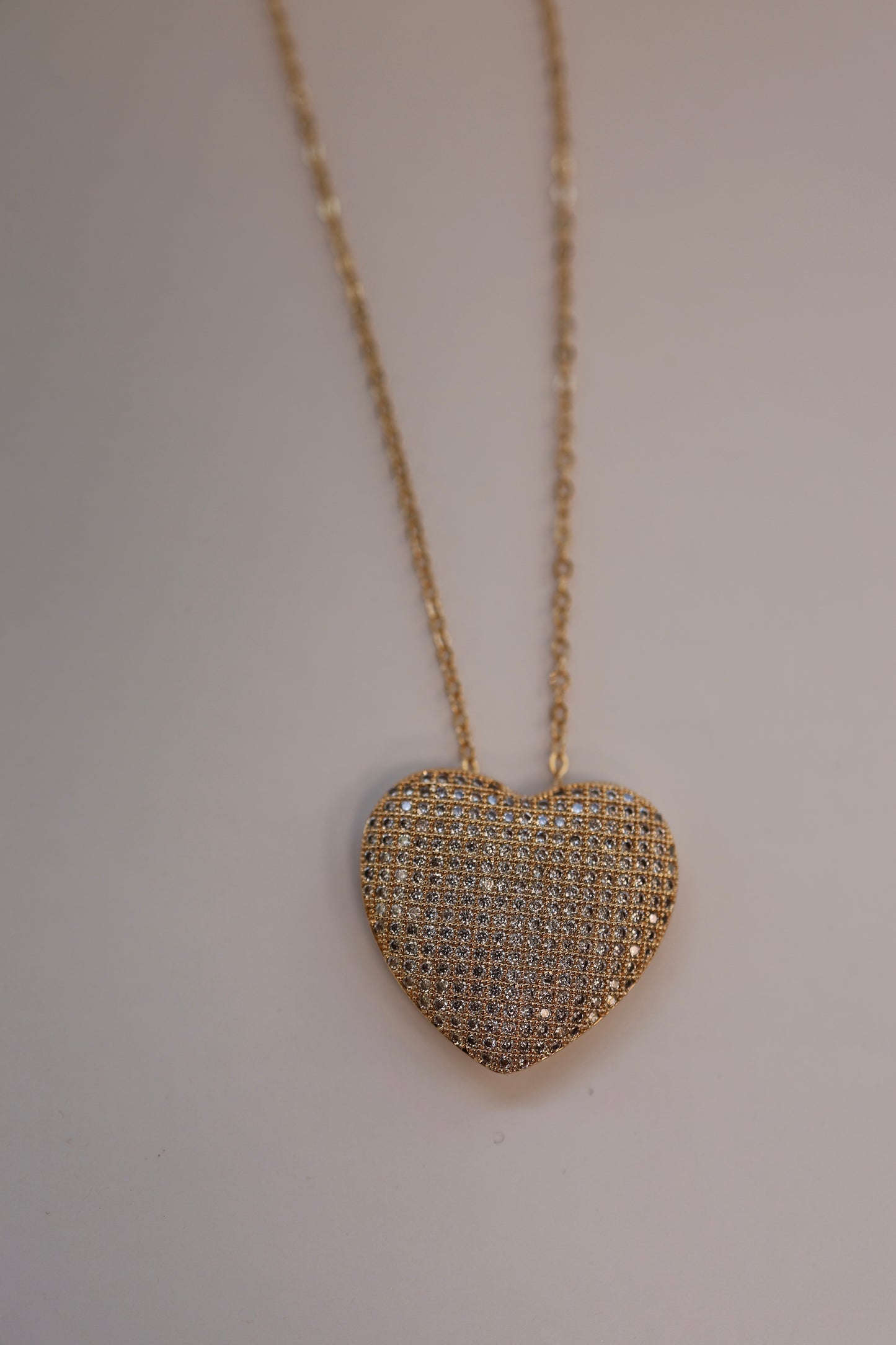 Heart Pave Pendant