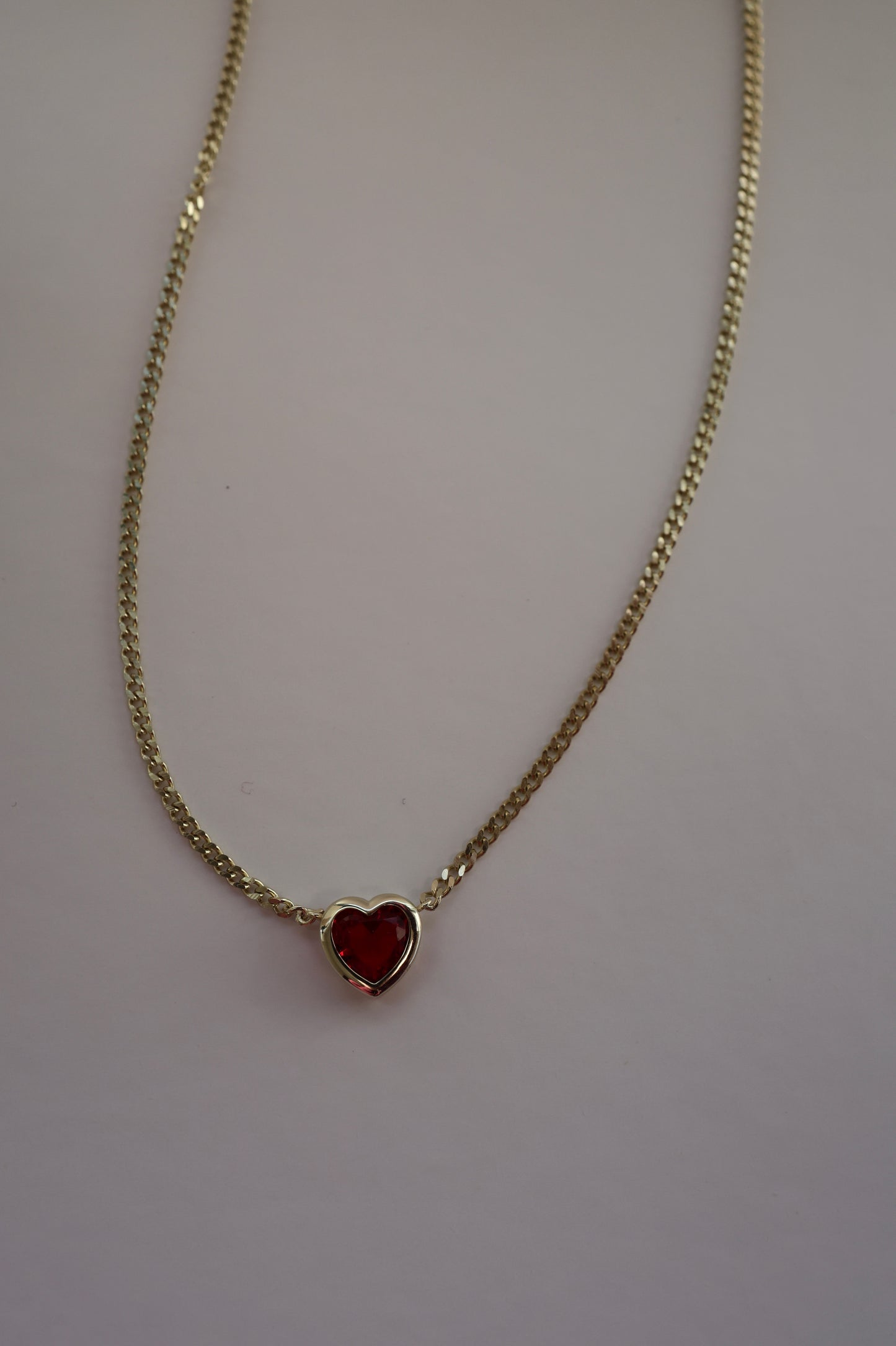Red Heart Necklace
