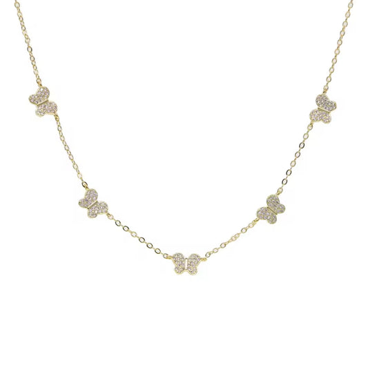 Mini Butterfly Necklace