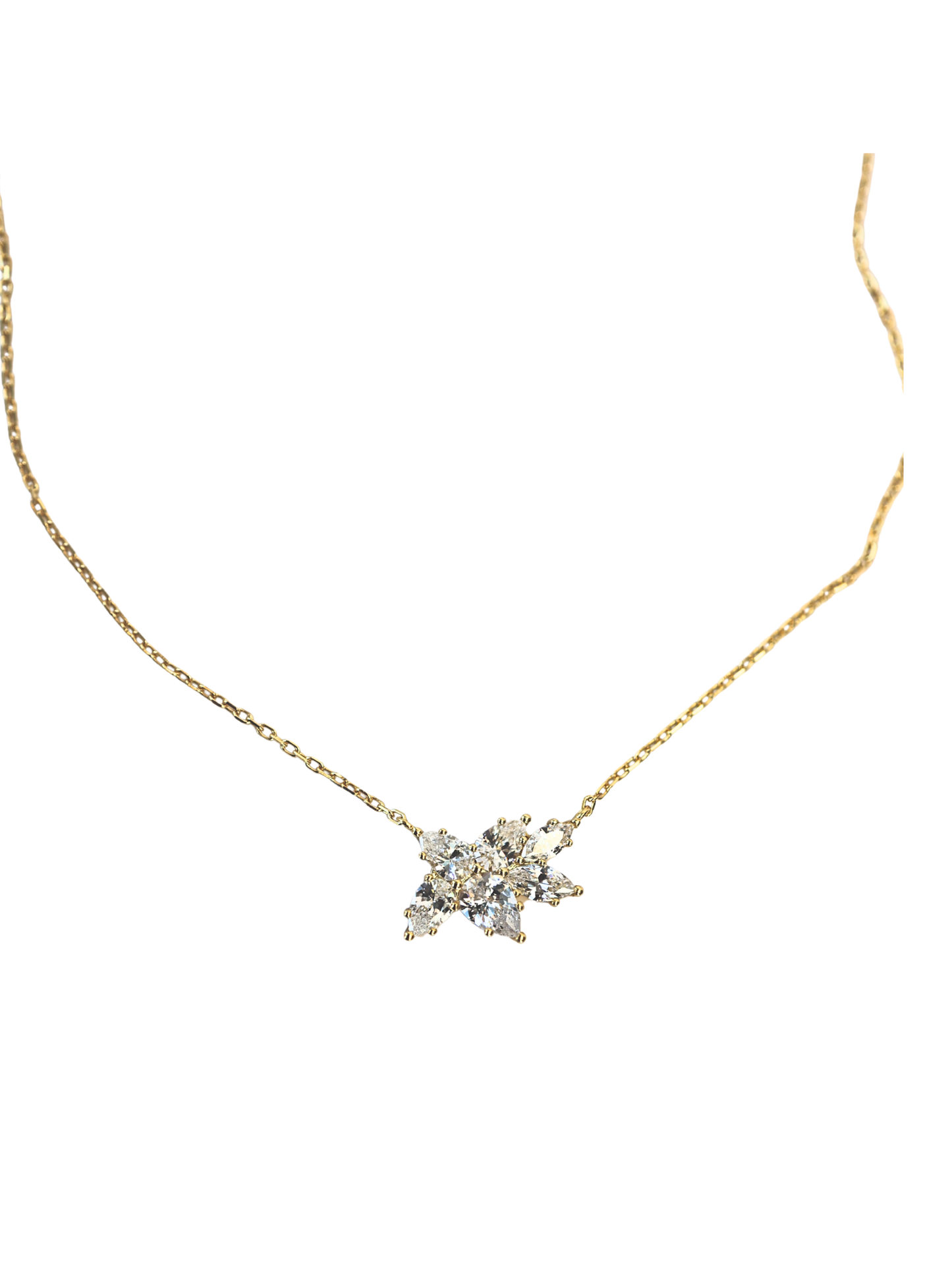 Cluster Petal Necklace