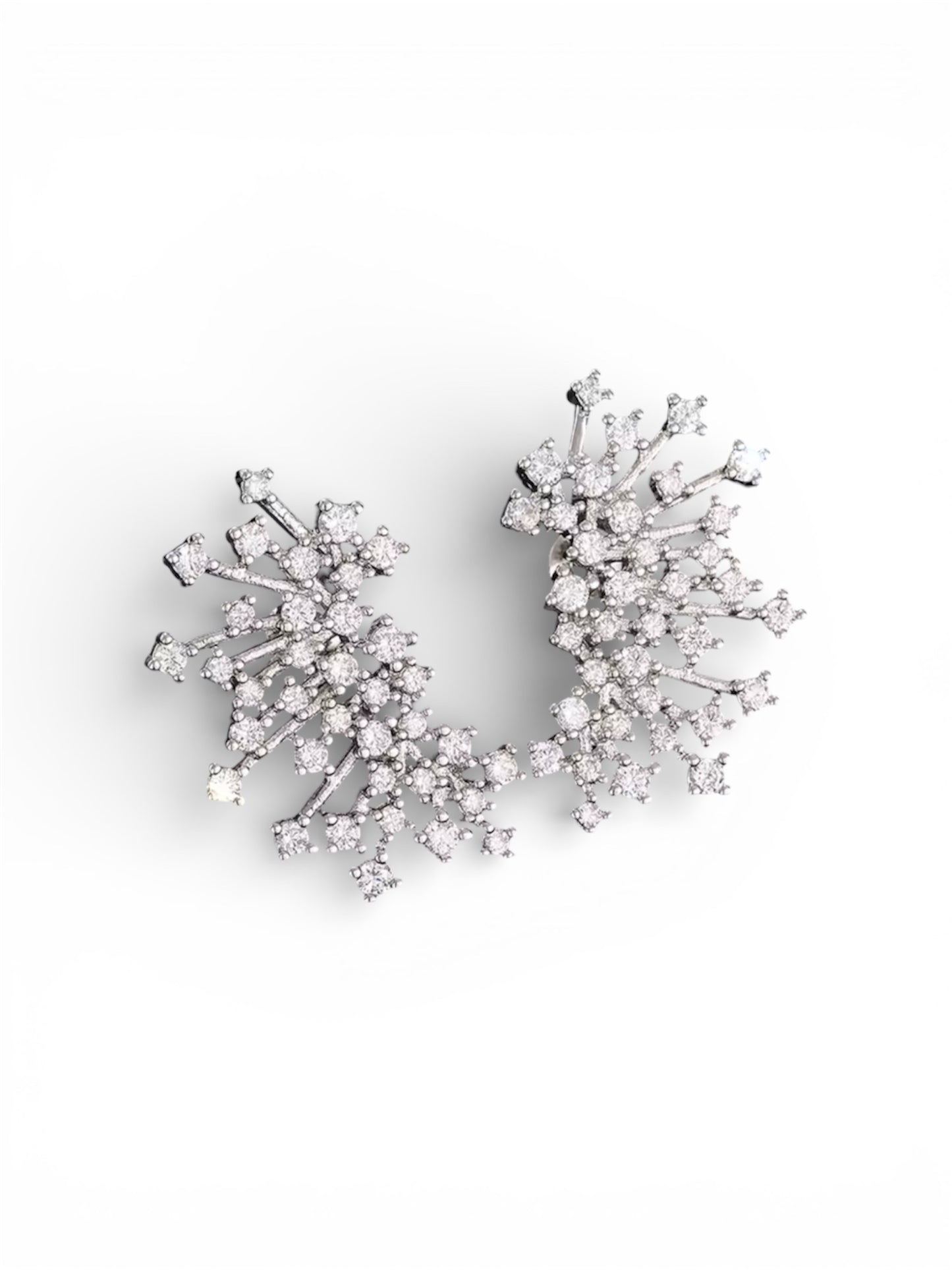 Cluster Sparkle Stud Earrings