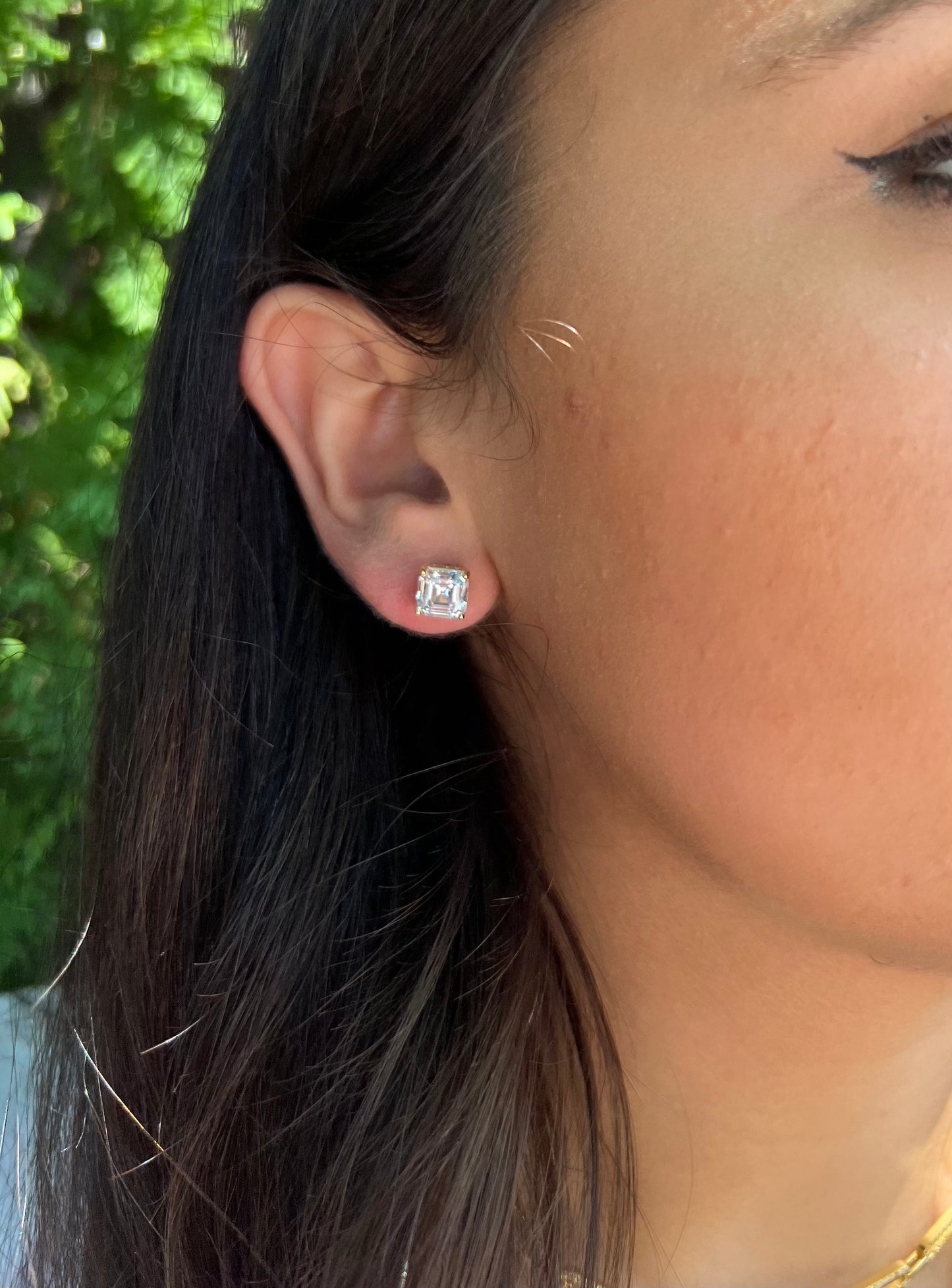 Puff Stud Earrings