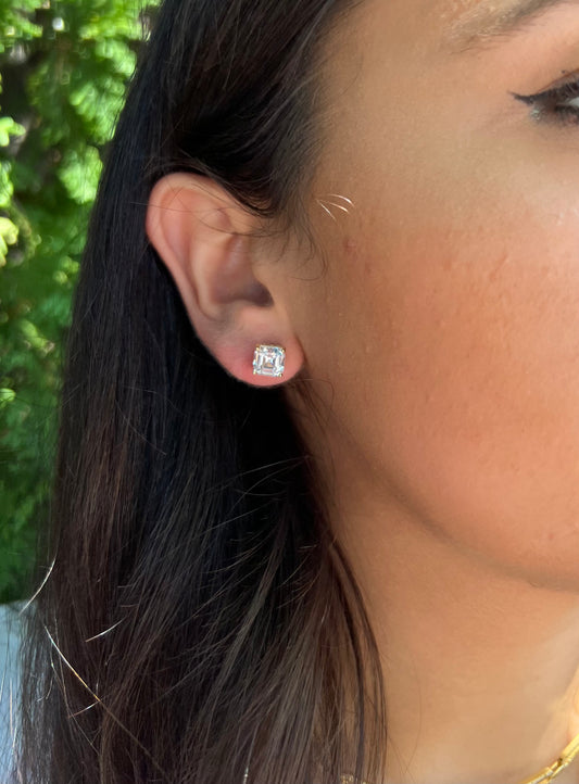 Puff Stud Earrings