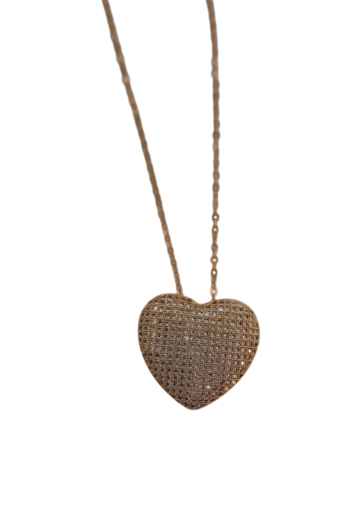 Heart Pave Pendant