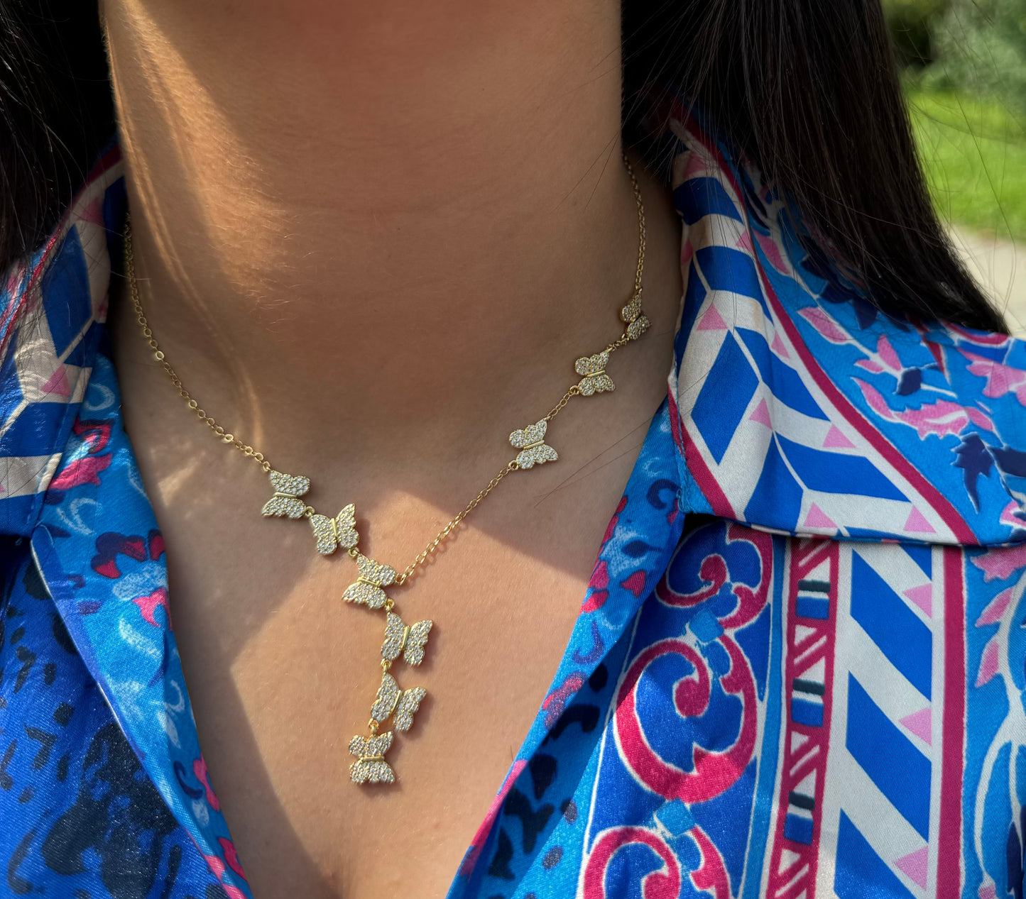 Butterfly Layered Necklace