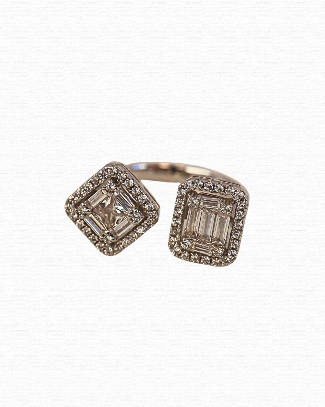Double Shaped Ring (multiple colors)