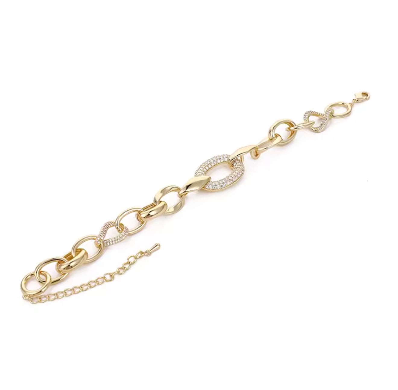 Link Elegant CZ Bracelet