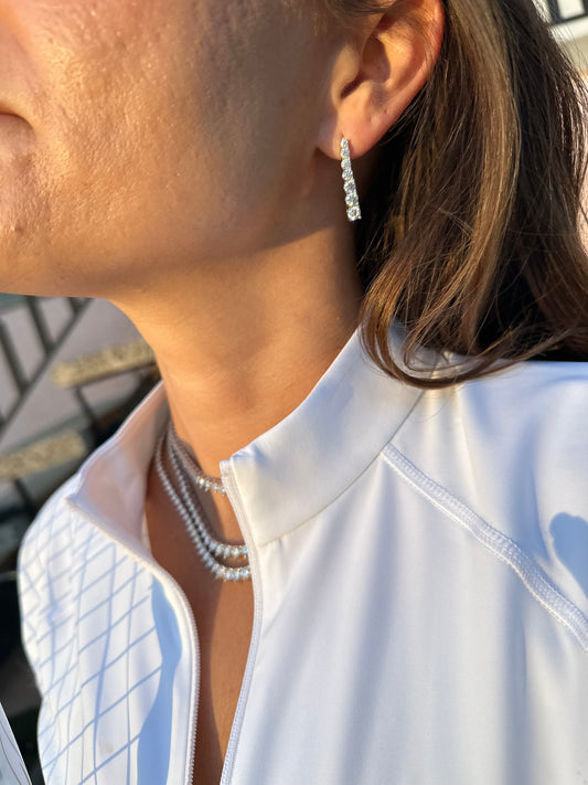 Strand Lab Diamond Earrings