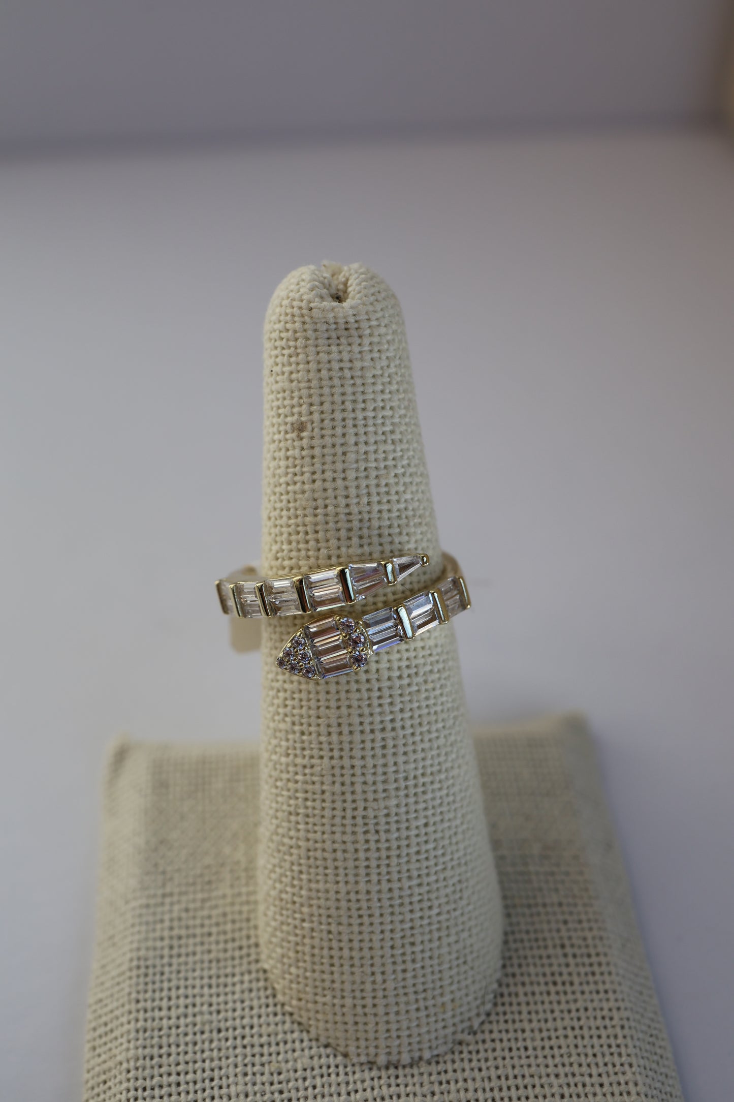 Baguette Serpent Ring