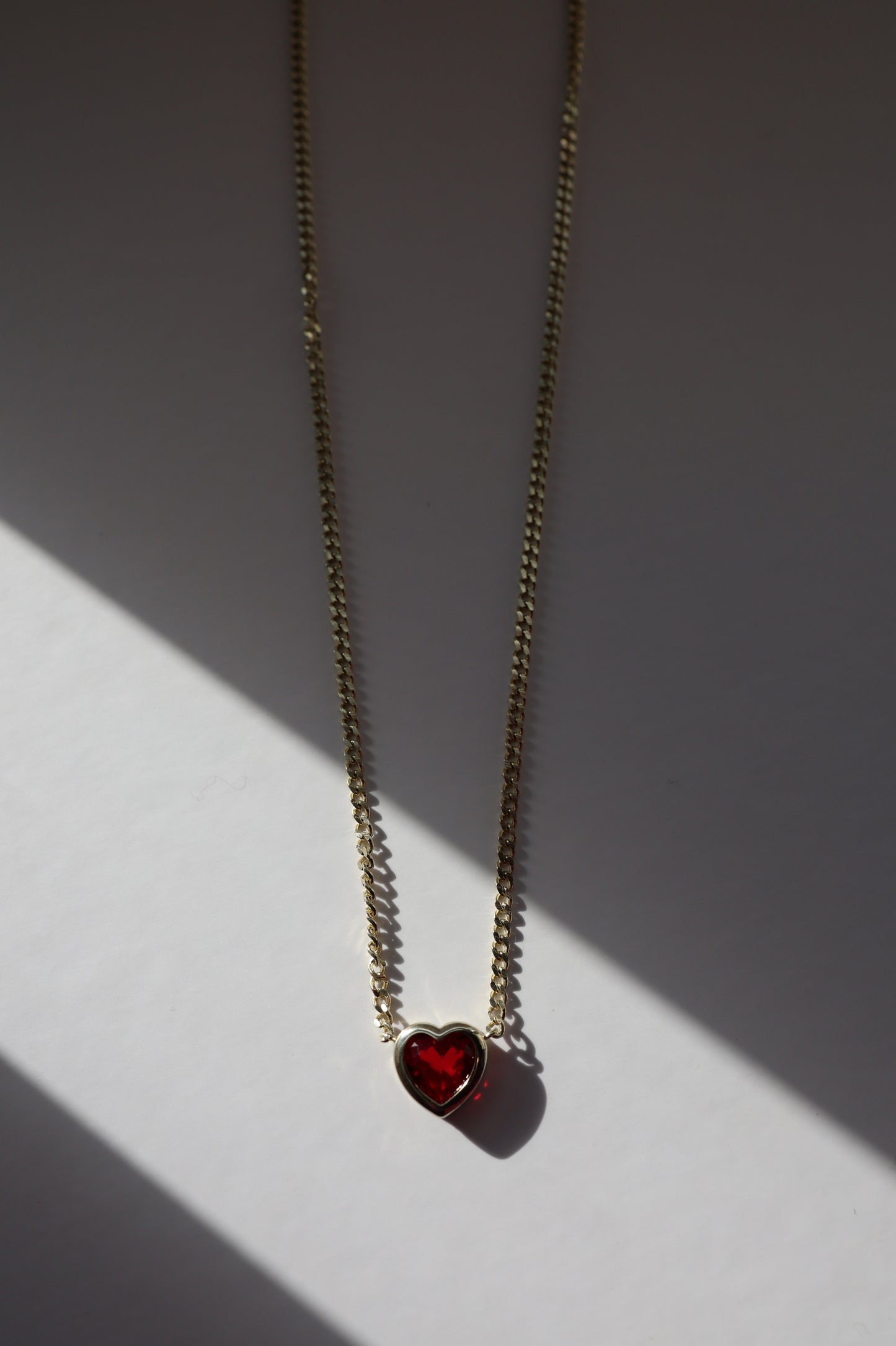 Red Heart Necklace
