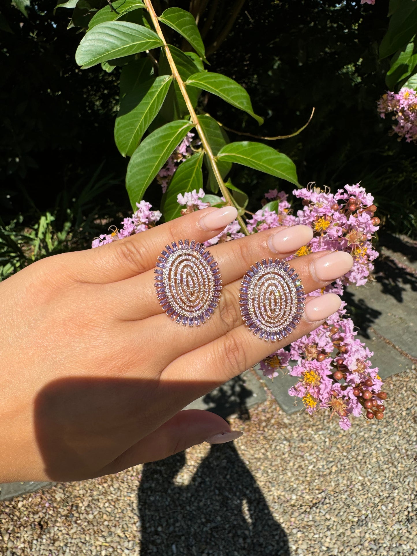 Elegance of Amethyst Earrings