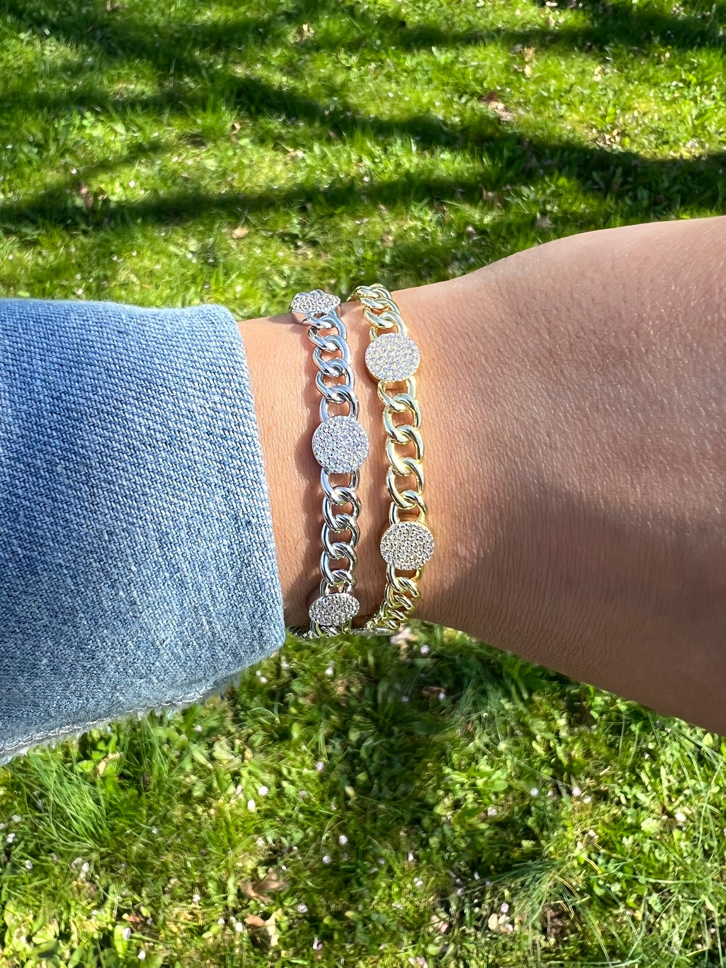 Rounded Chain Bracelet