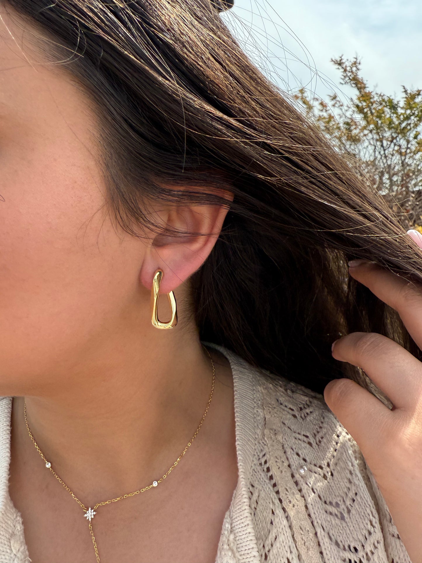 The Curve Luxe Hoop Earrings