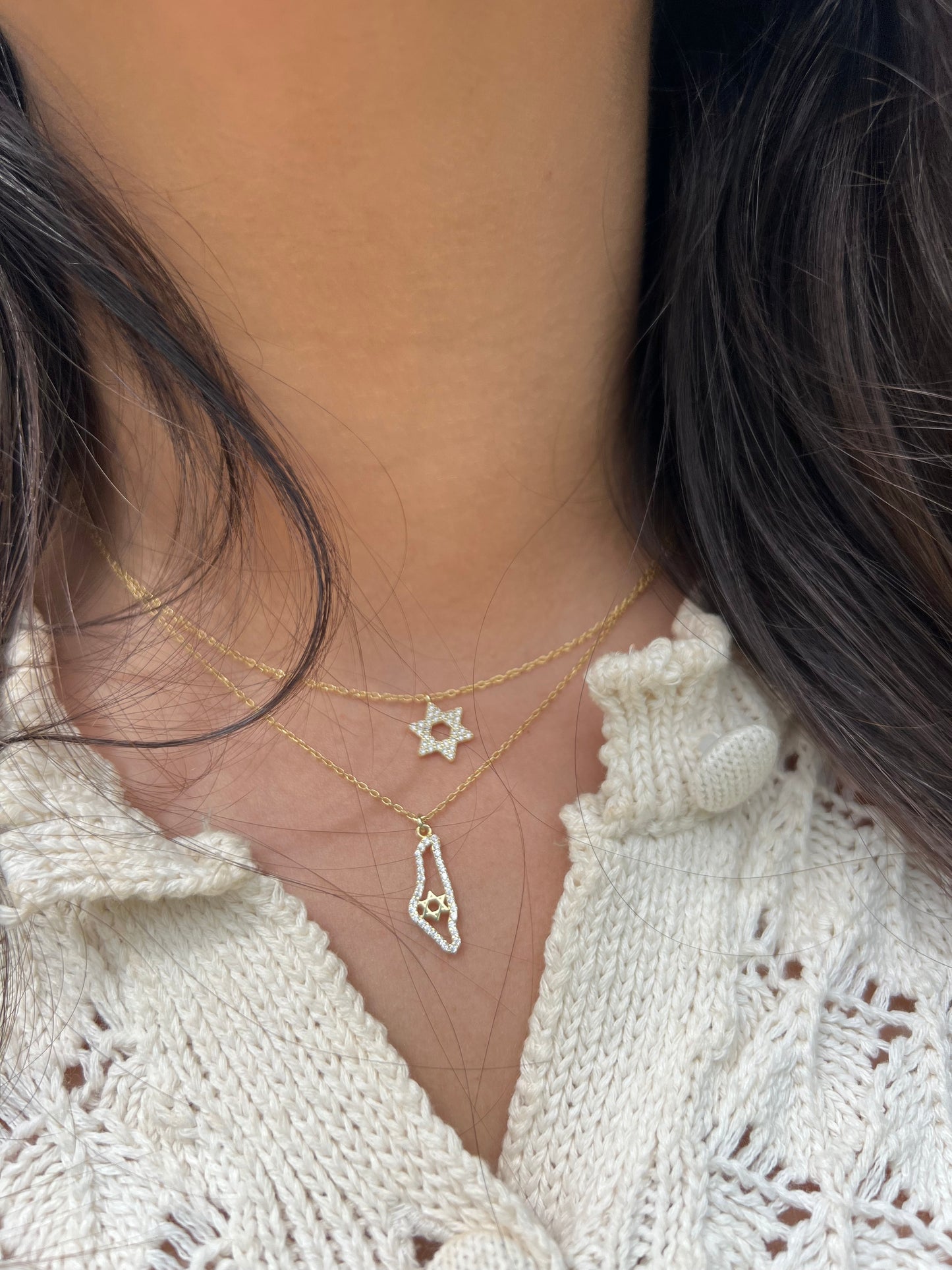 Mini Magen David Necklace