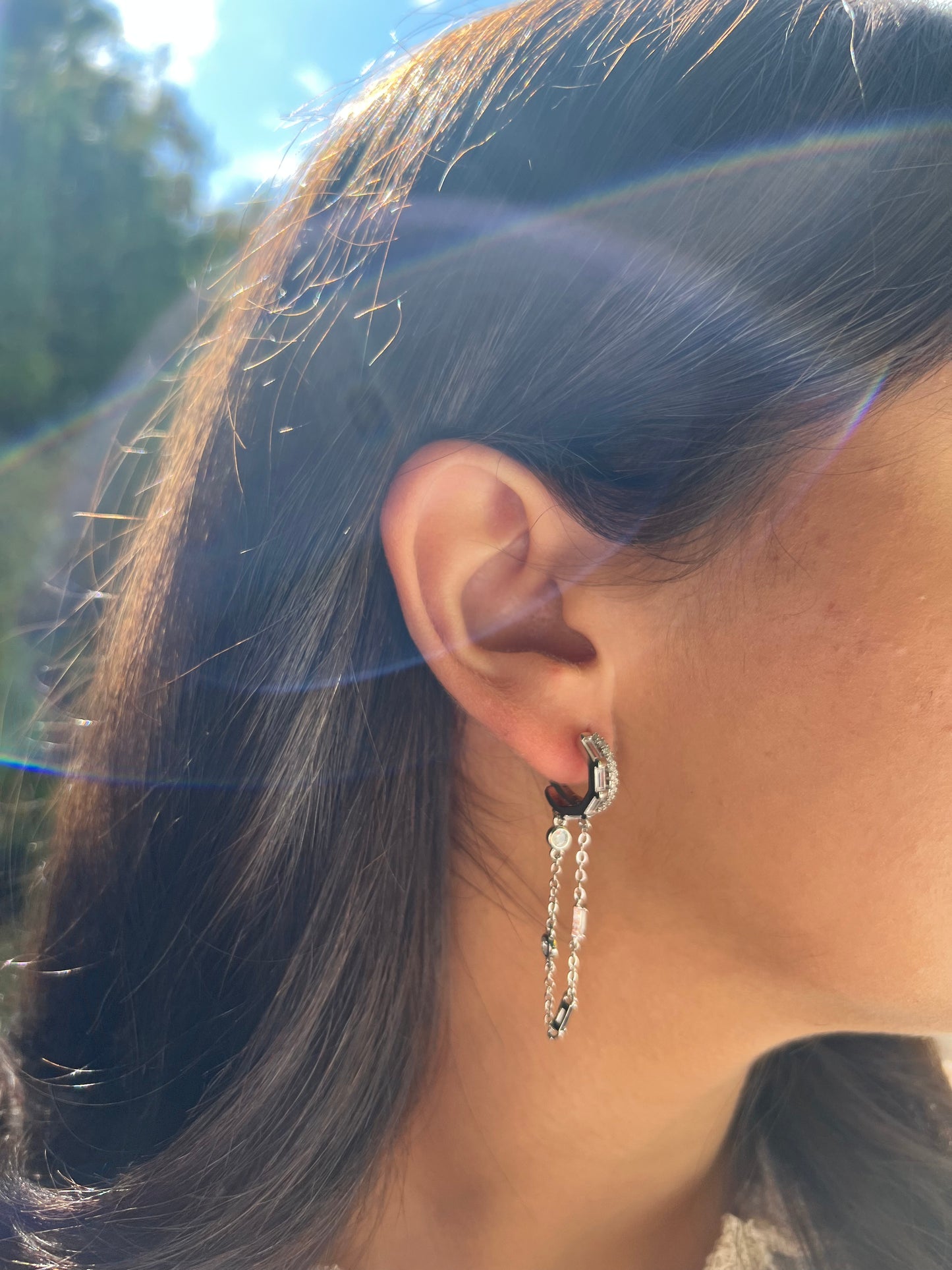 Modern Hoop Earrings