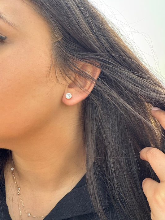6 MM Classique Stud Earrings