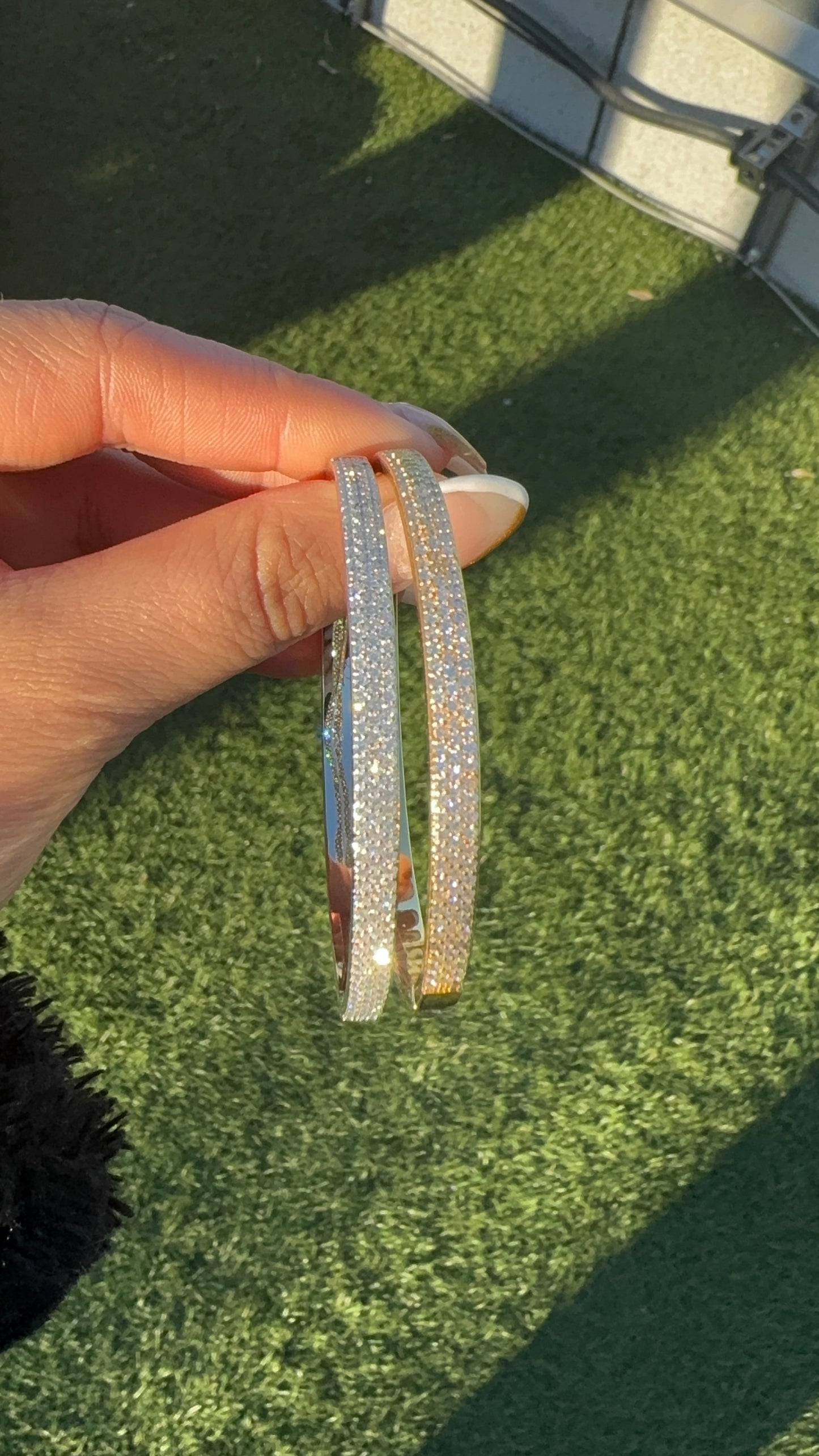 Shimmering Bangles