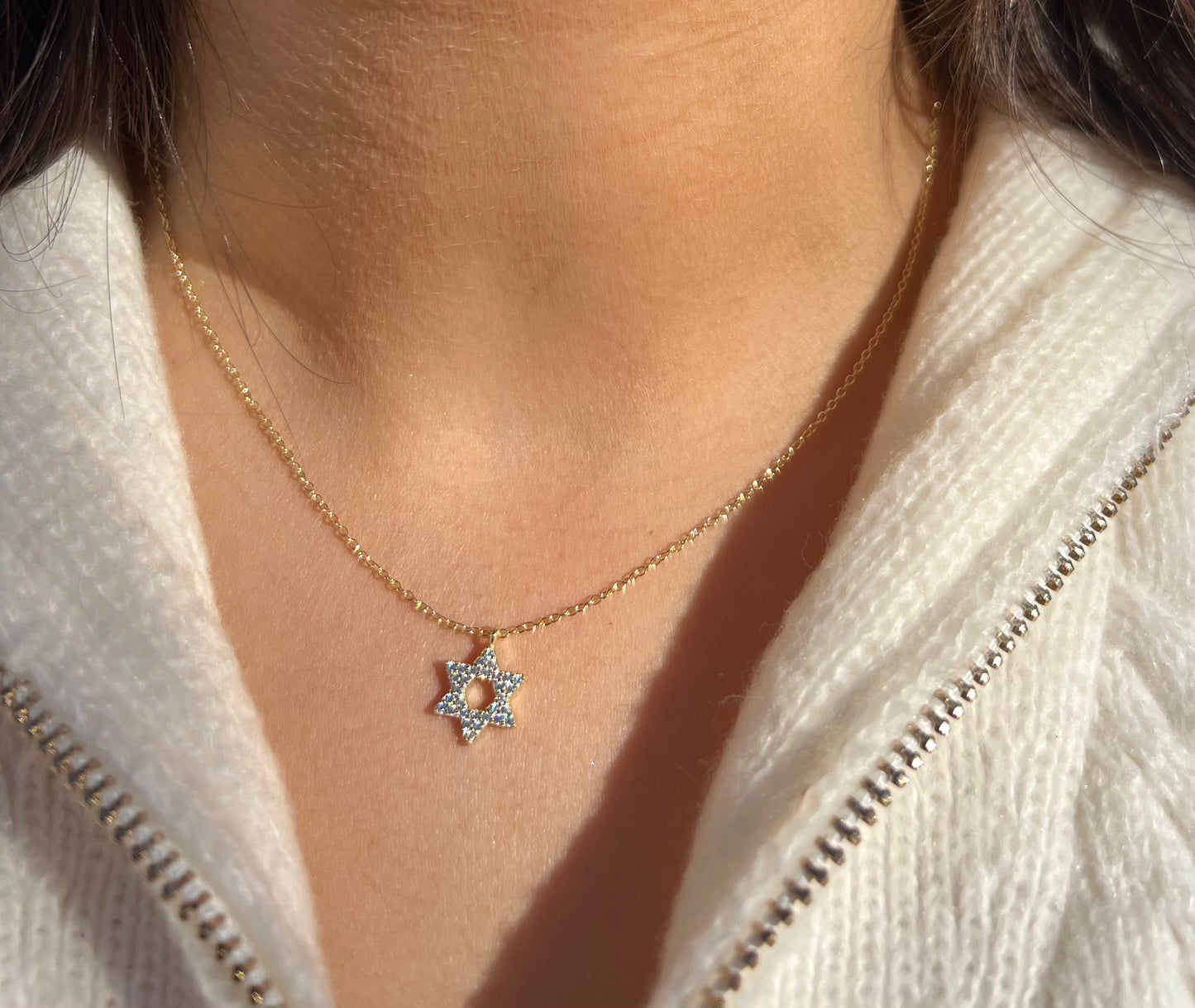 Mini Magen David Necklace