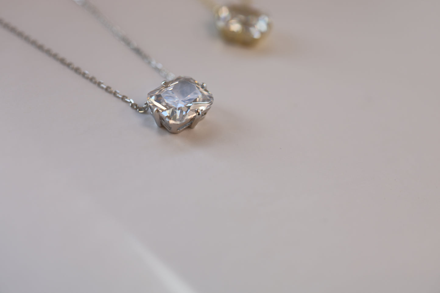 Golden Hour Cushion Necklace