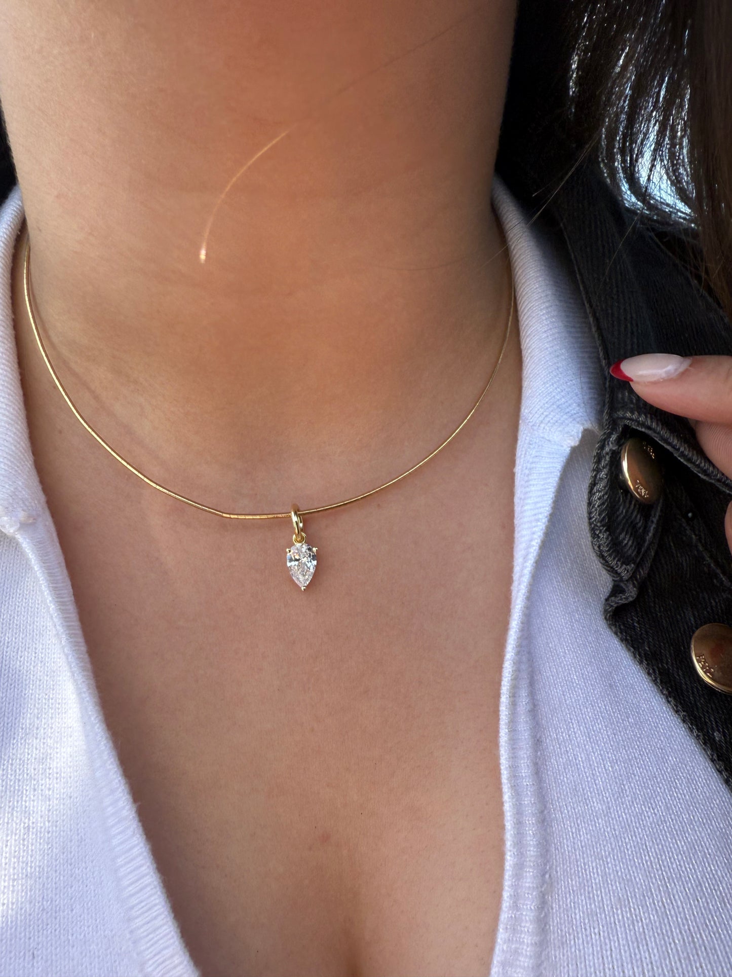 Omega Charm Necklace