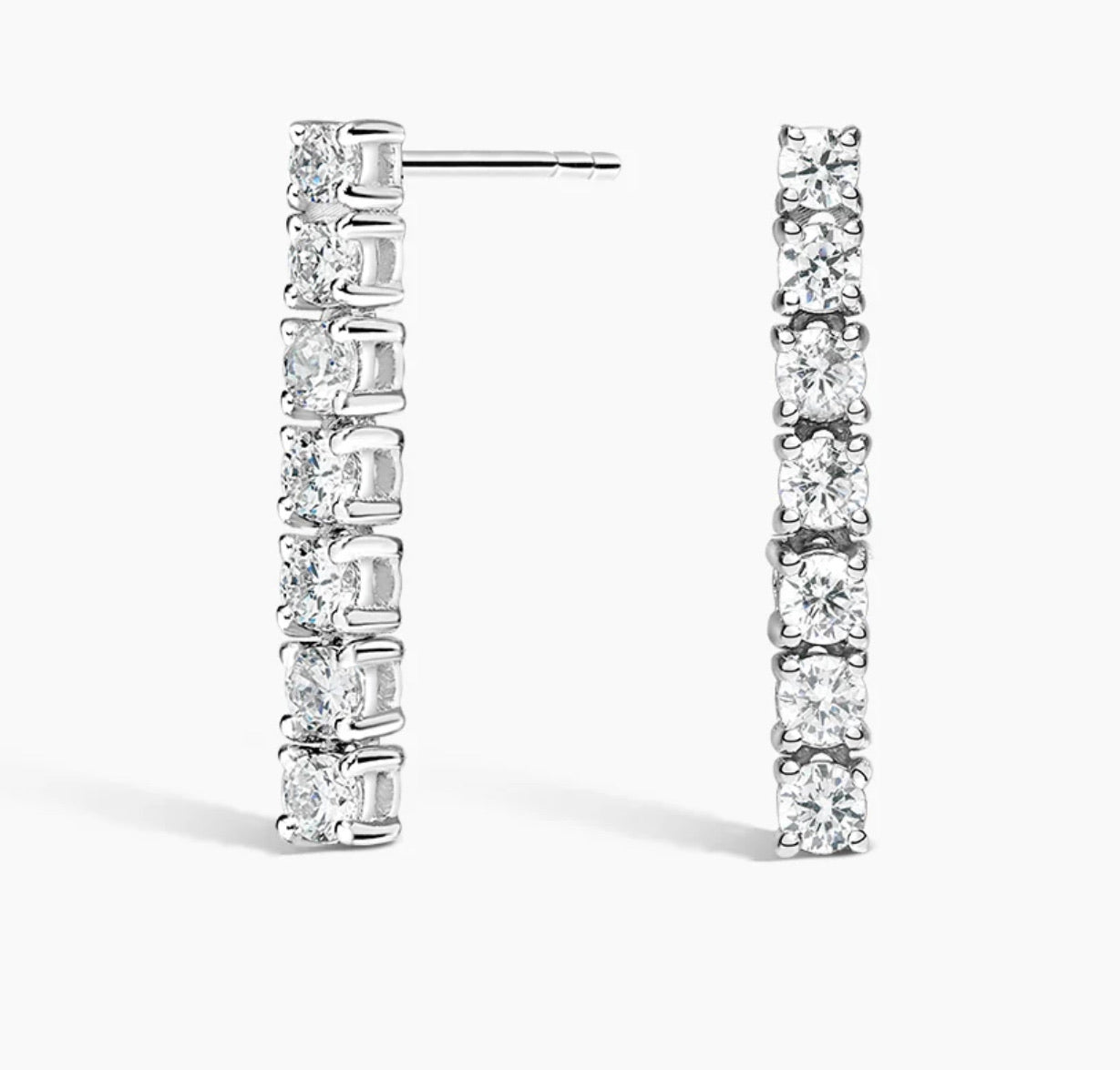 Strand Lab Diamond Earrings