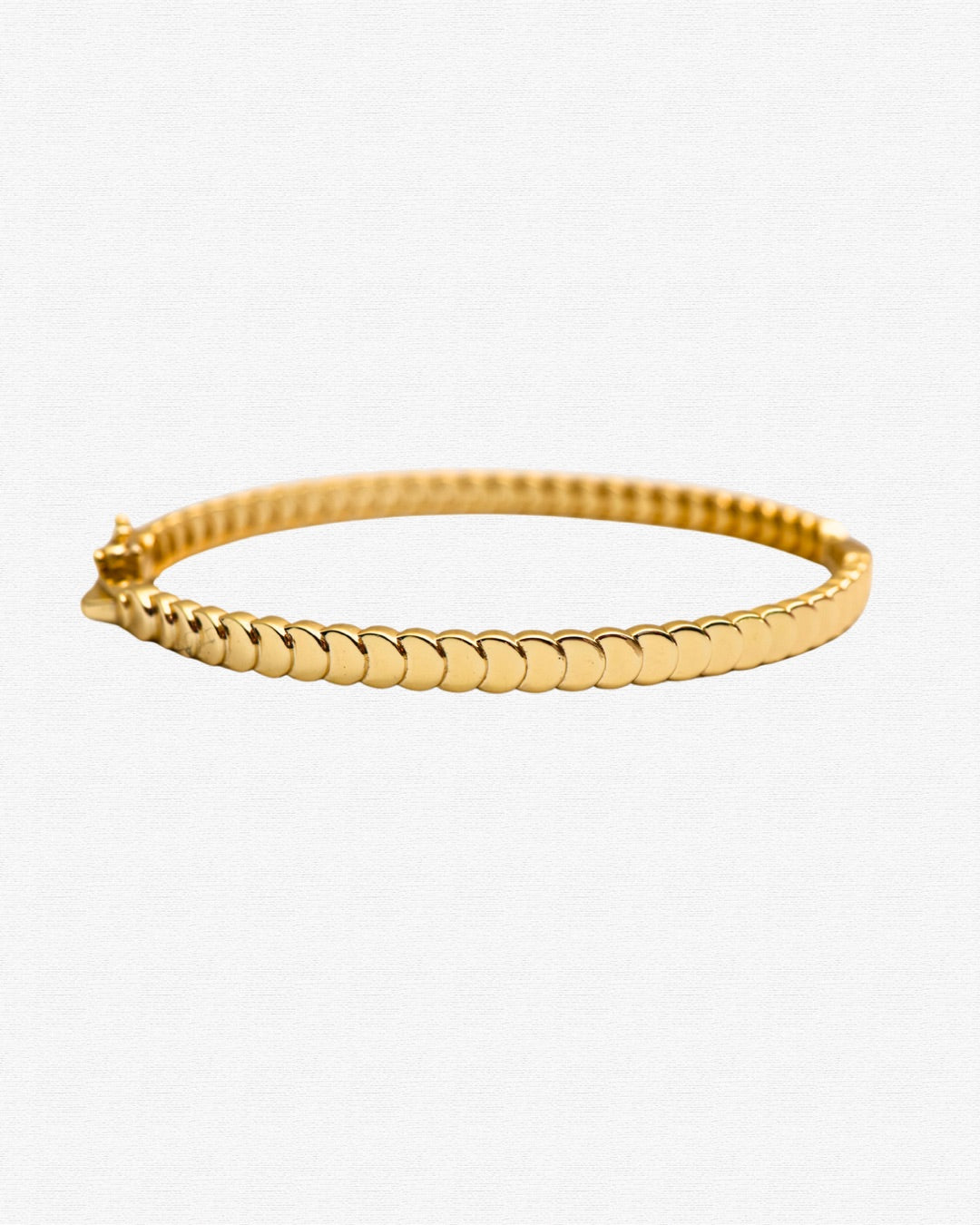Gold Pattern Bangle