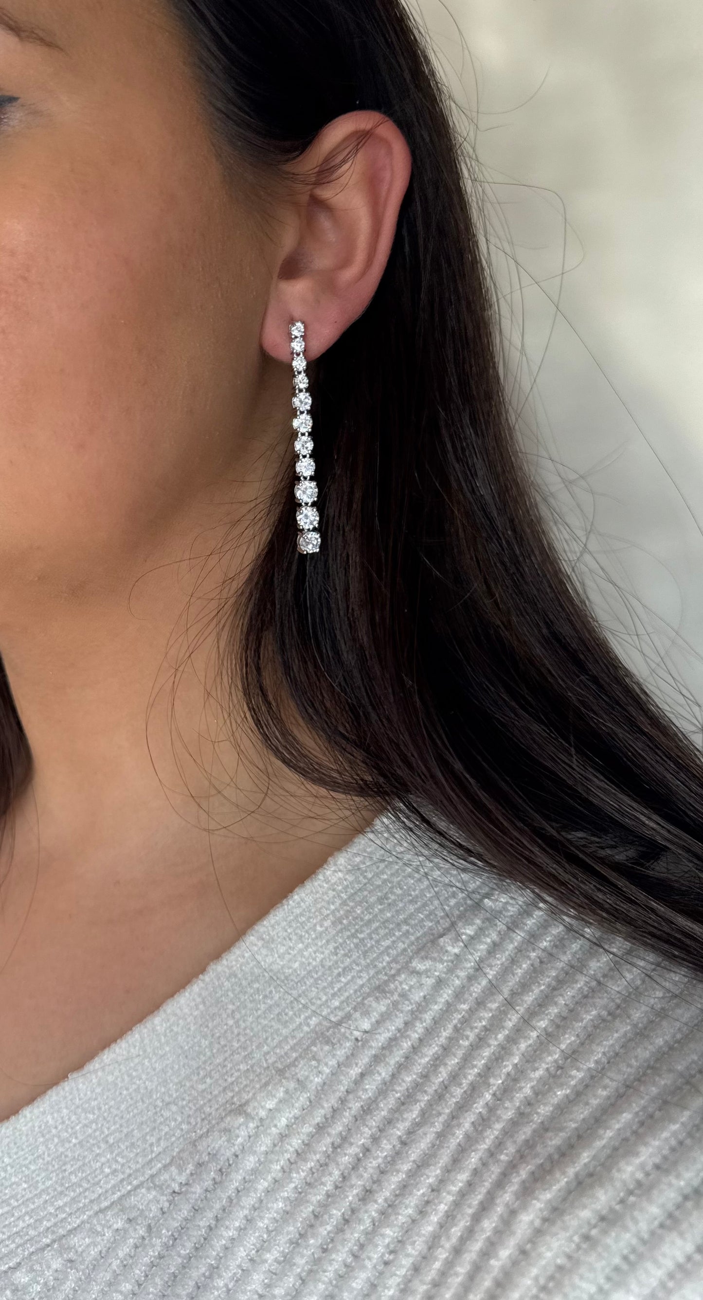 Luxe Line Drop Earrings