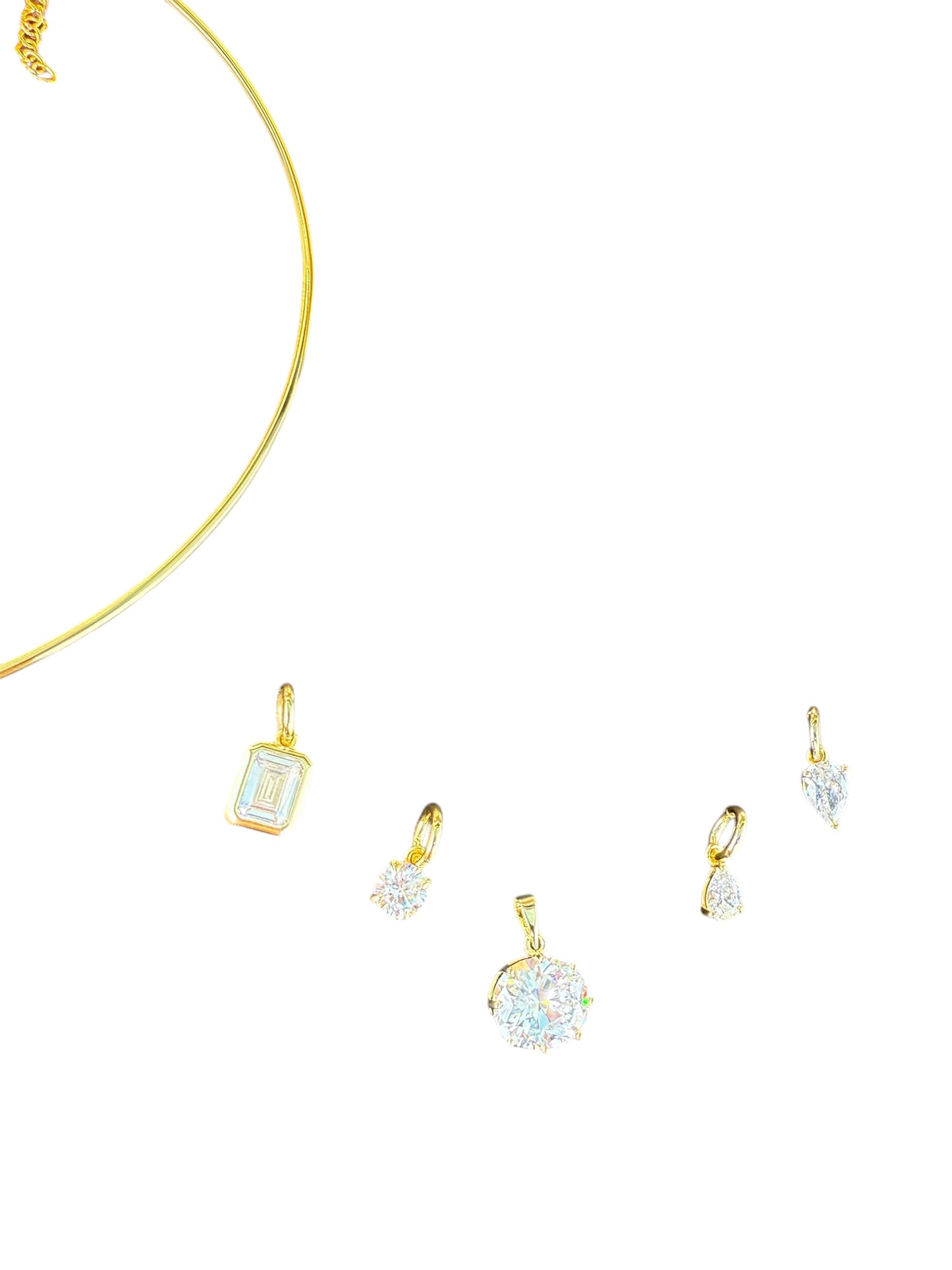 Omega Charm Necklace