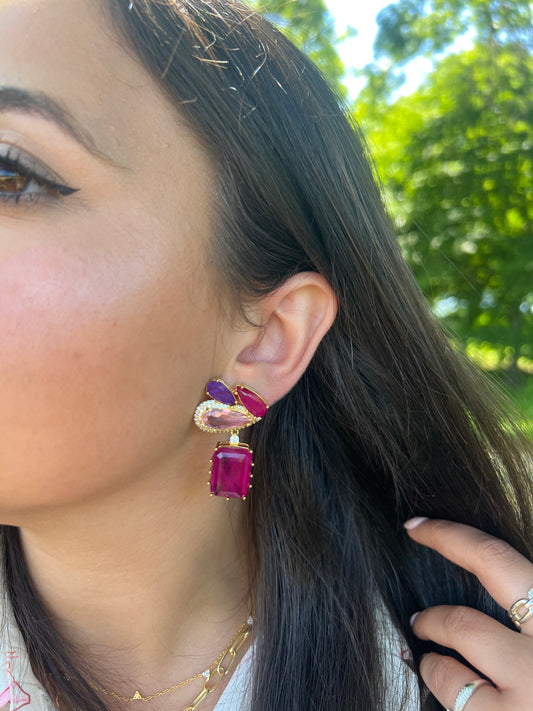 Blossom Pink Earrings