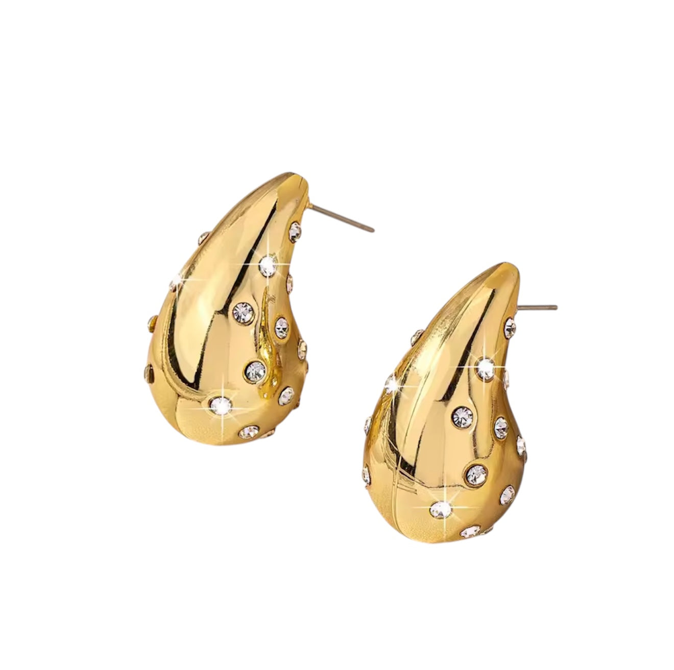 Studded Drop Earrings