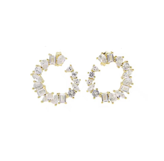 Looped Shape Earring