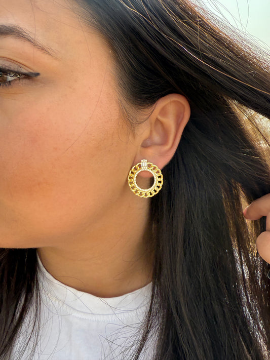 Golden Era Stud Earrings