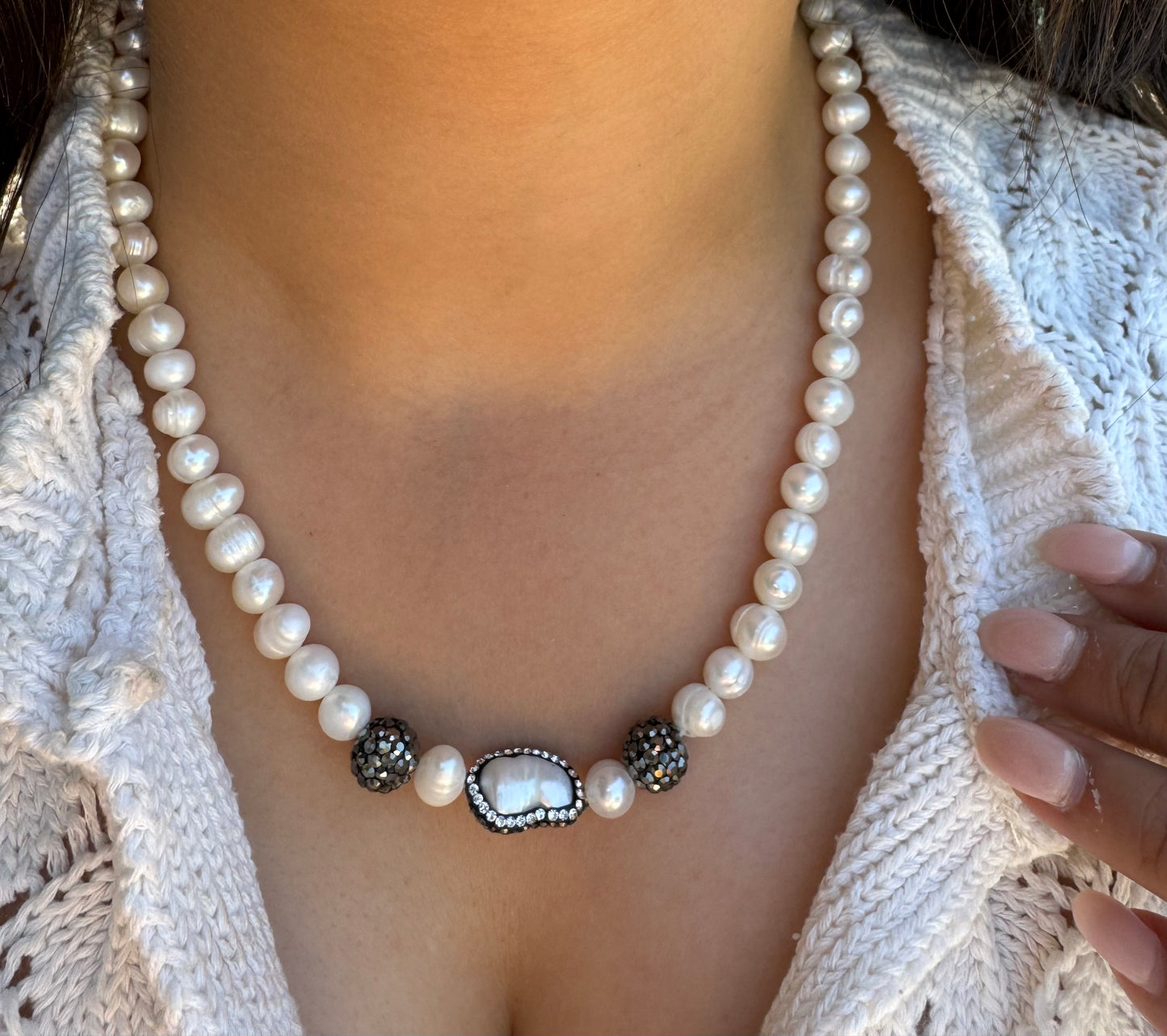 Classic Pearl Trendy Necklace