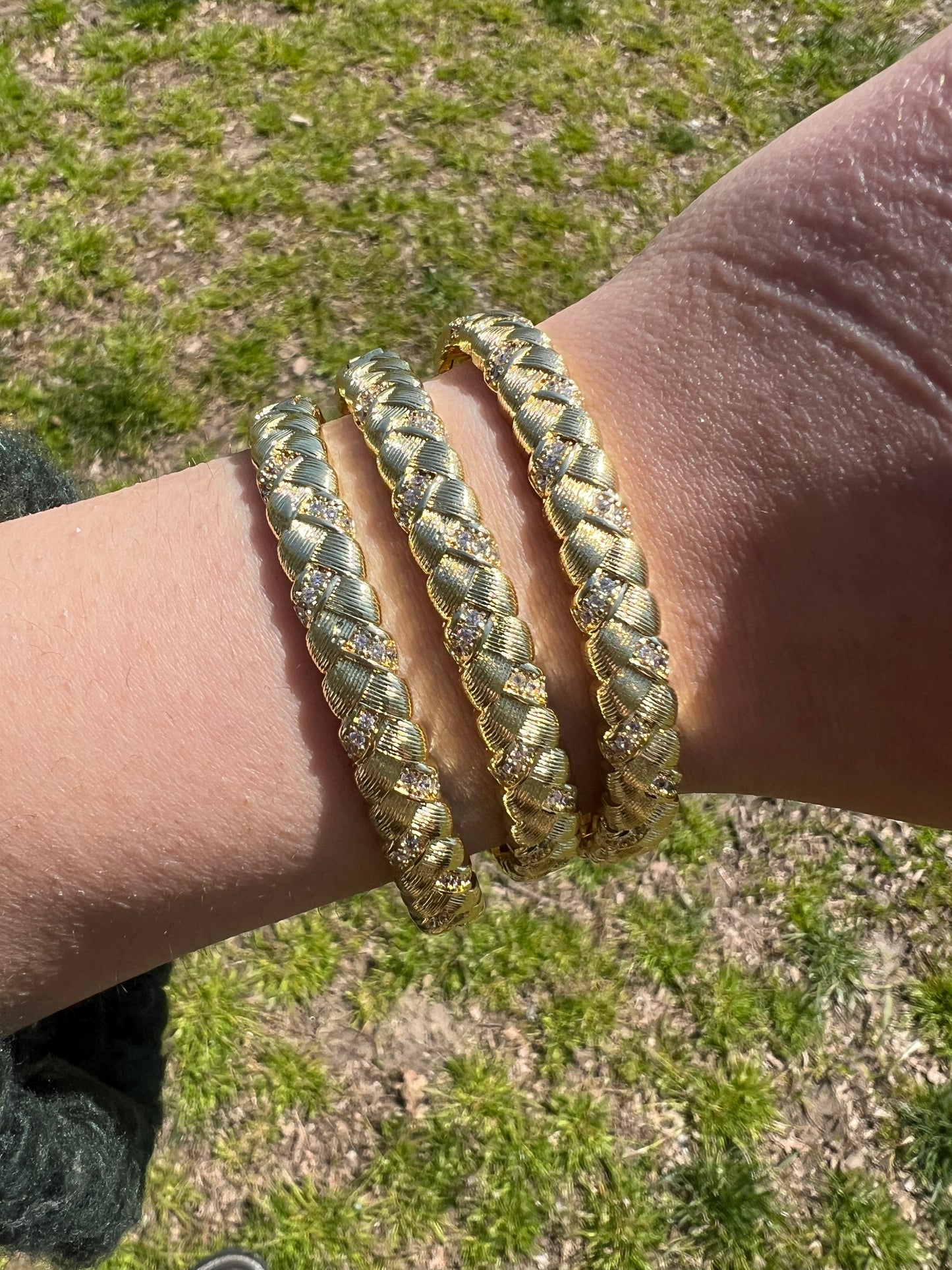 Vintage Braided Bangle