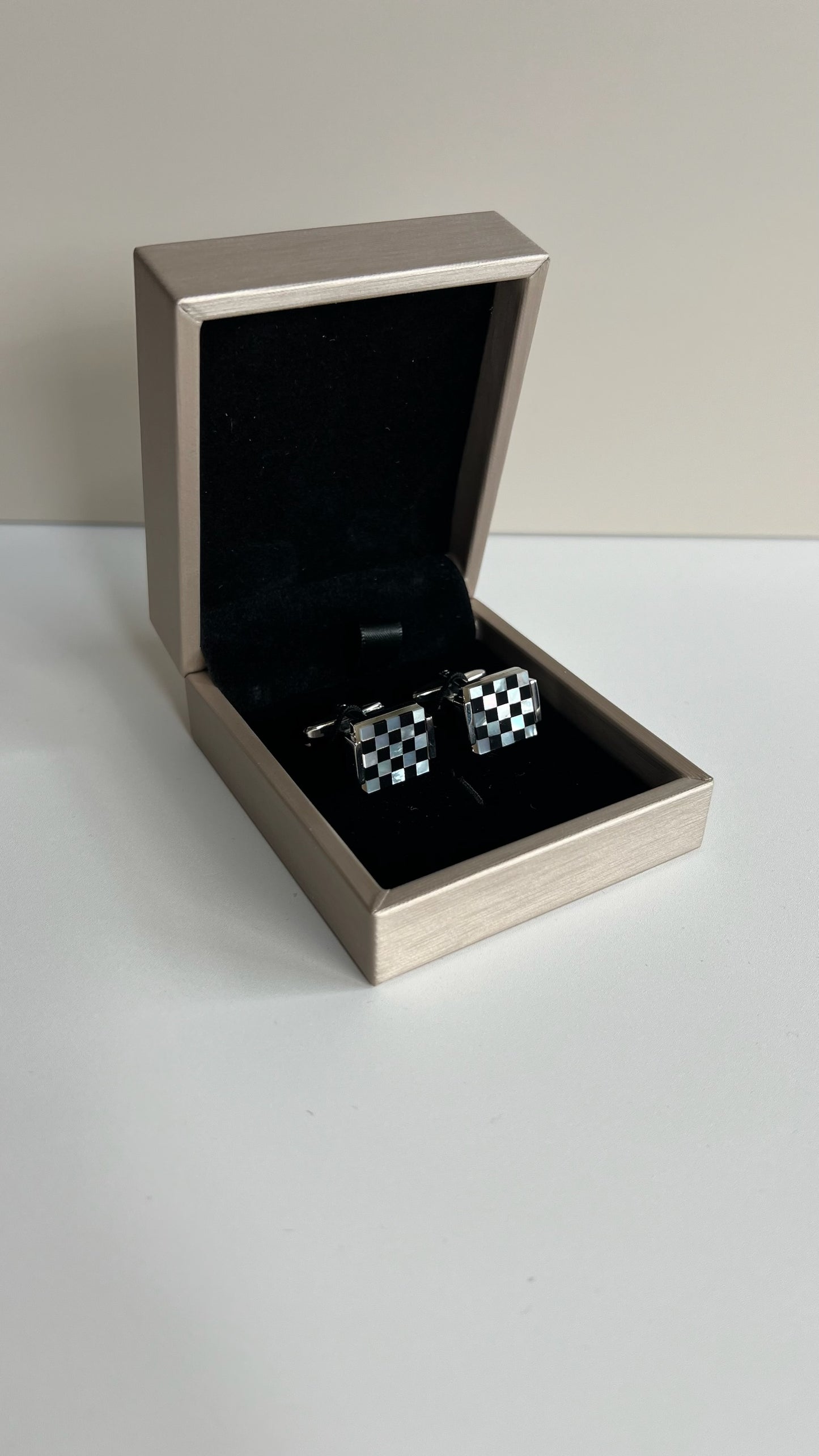 Checkered Cufflinks
