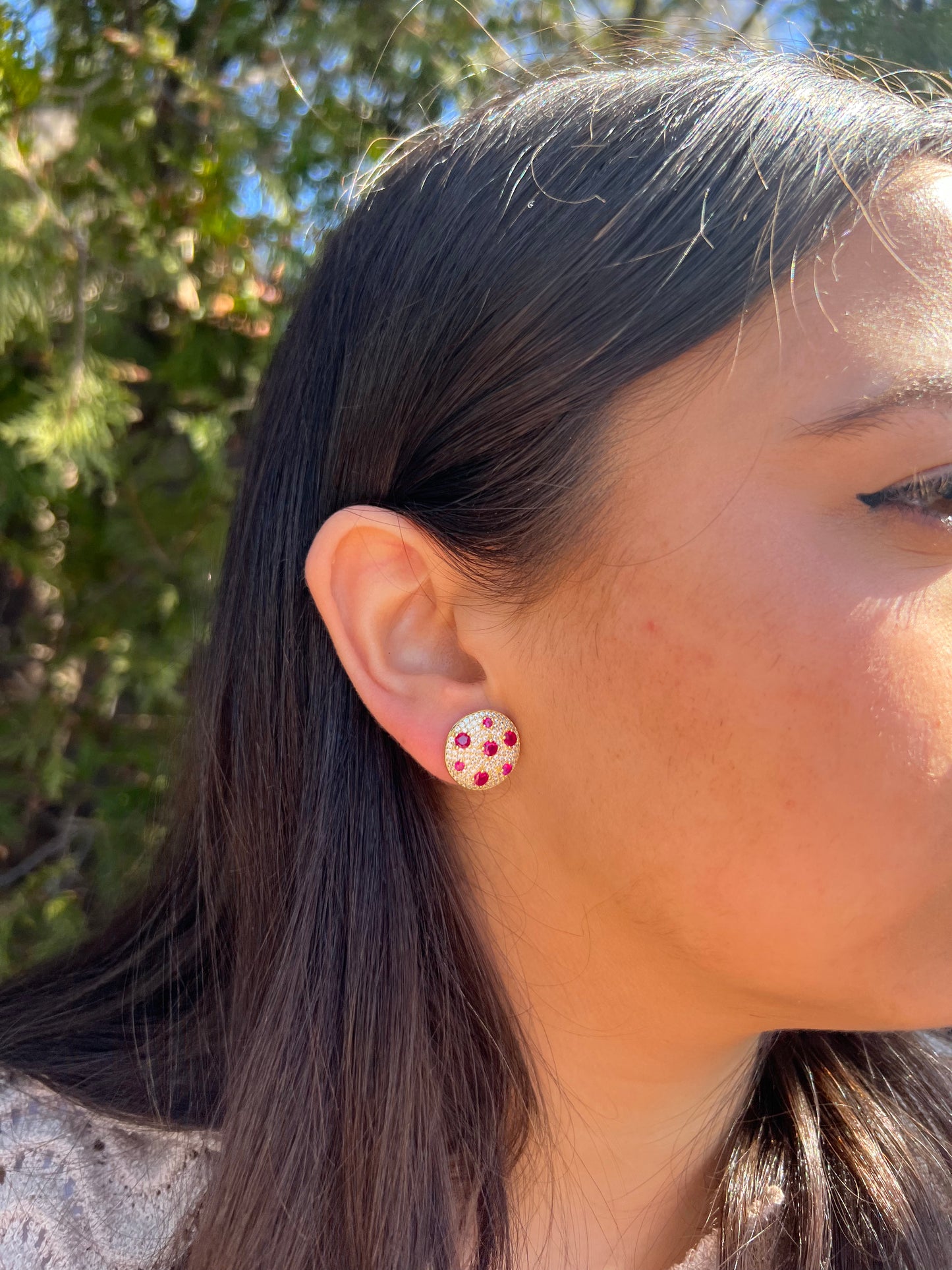 Bedazzled Stud Earrings