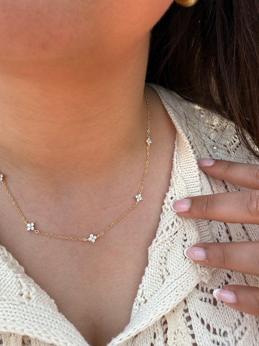 Starlight Petals Necklace