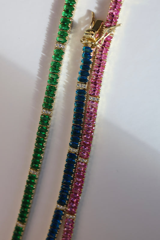 Beautiful Oval Tennis Bracelet