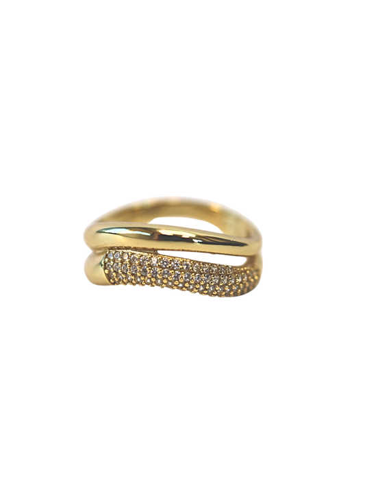Double Wave Ring