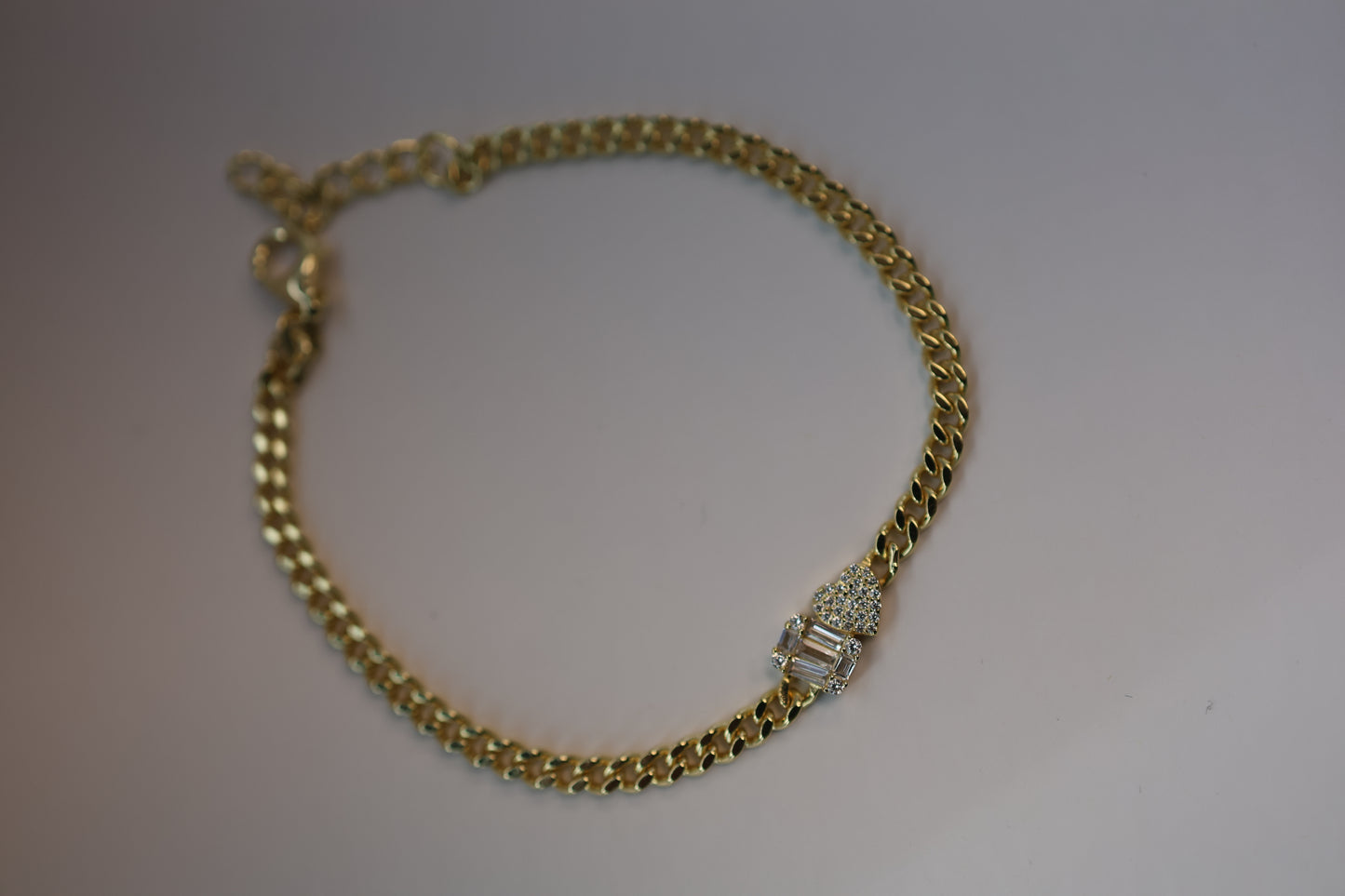 Heart Chain Bracelet