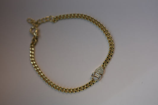 Heart Chain Bracelet