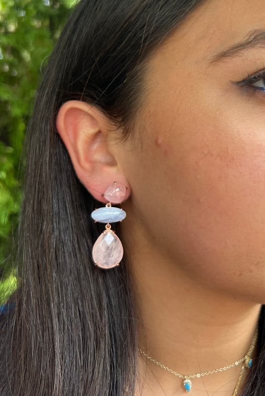 Pink elegant Earrings