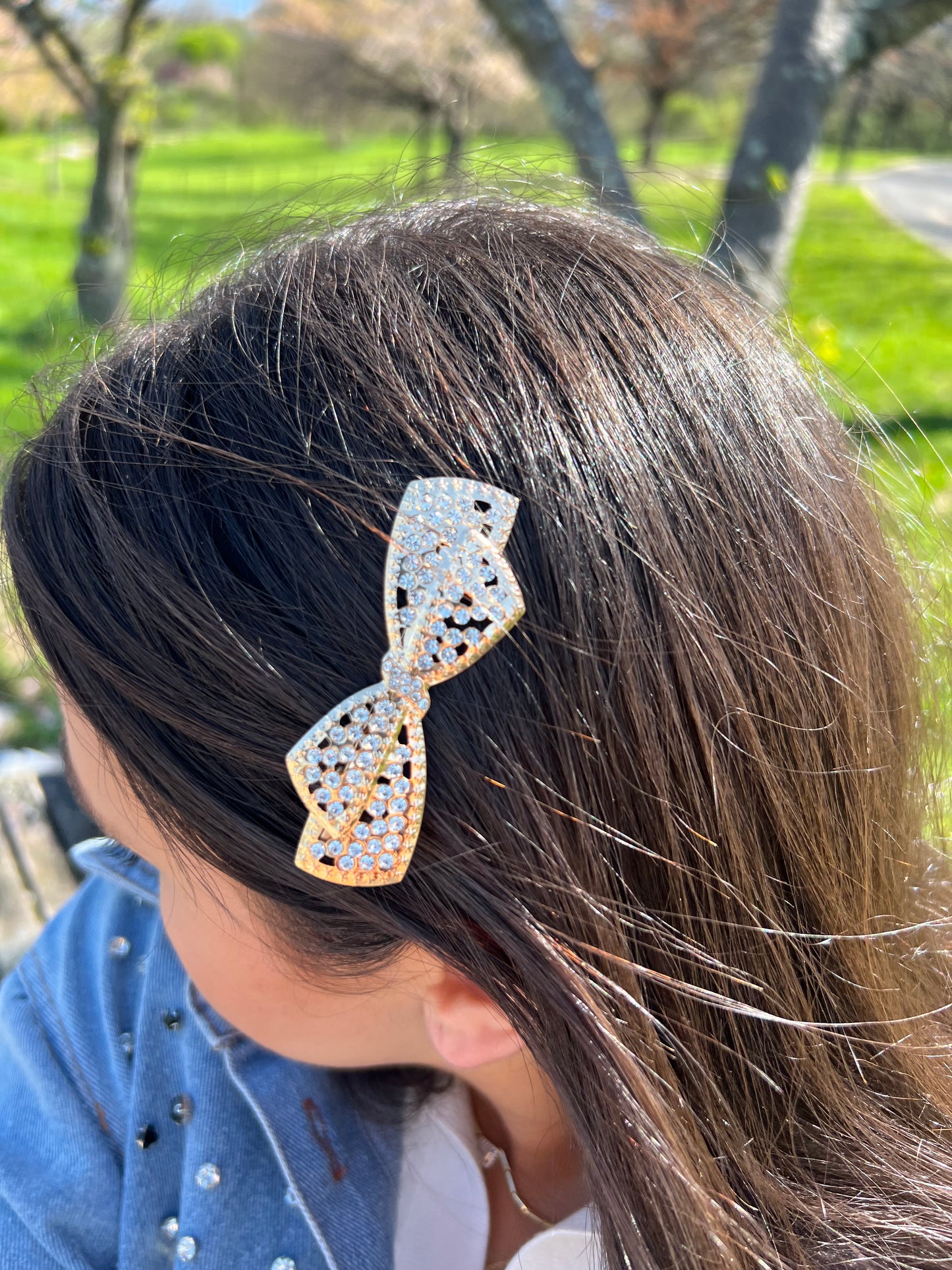 Dazzled Bow Clip