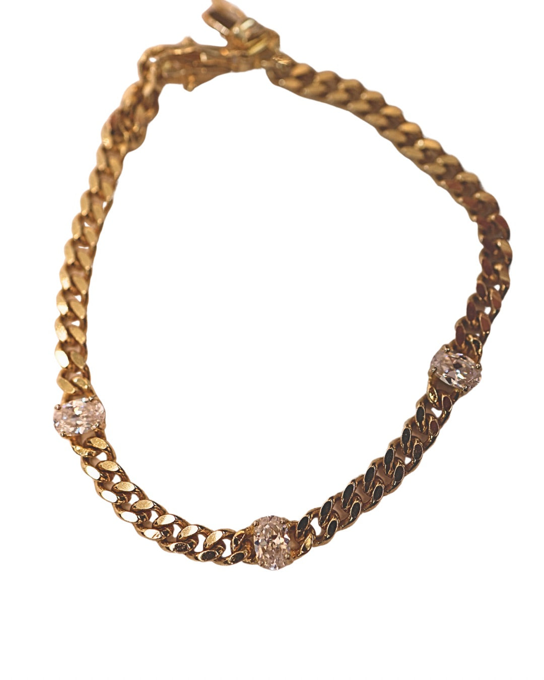 Oval Chain Bracelet (multiple colors)