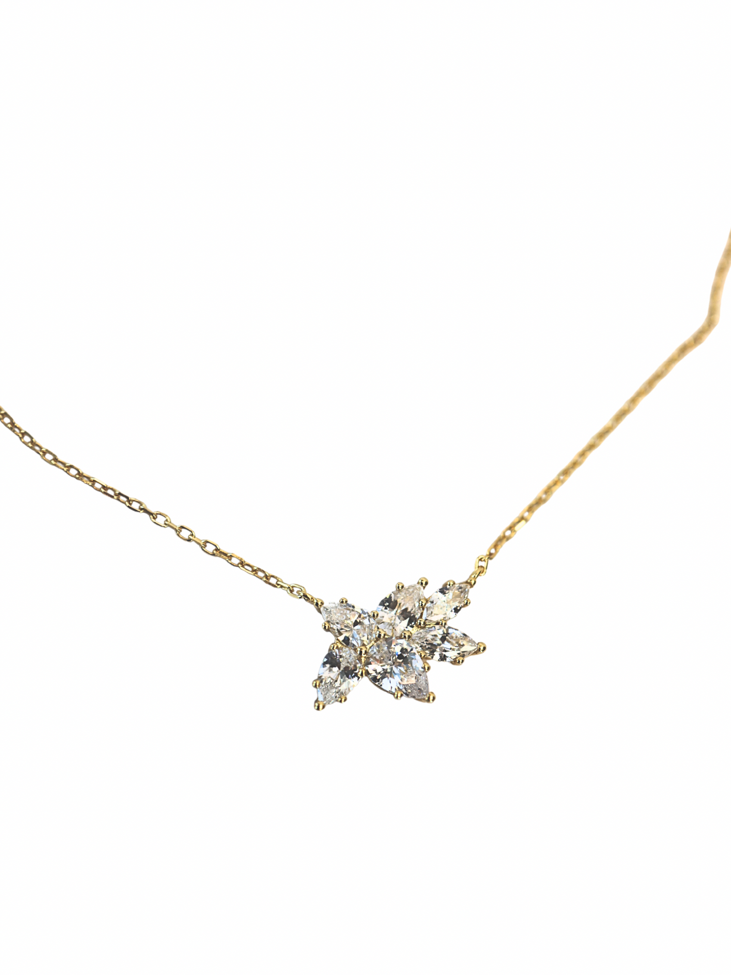 Cluster Petal Necklace