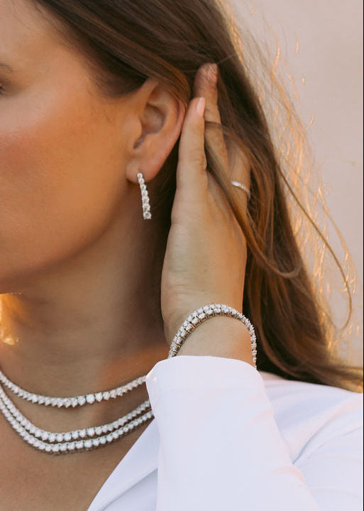 Strand Lab Diamond Earrings