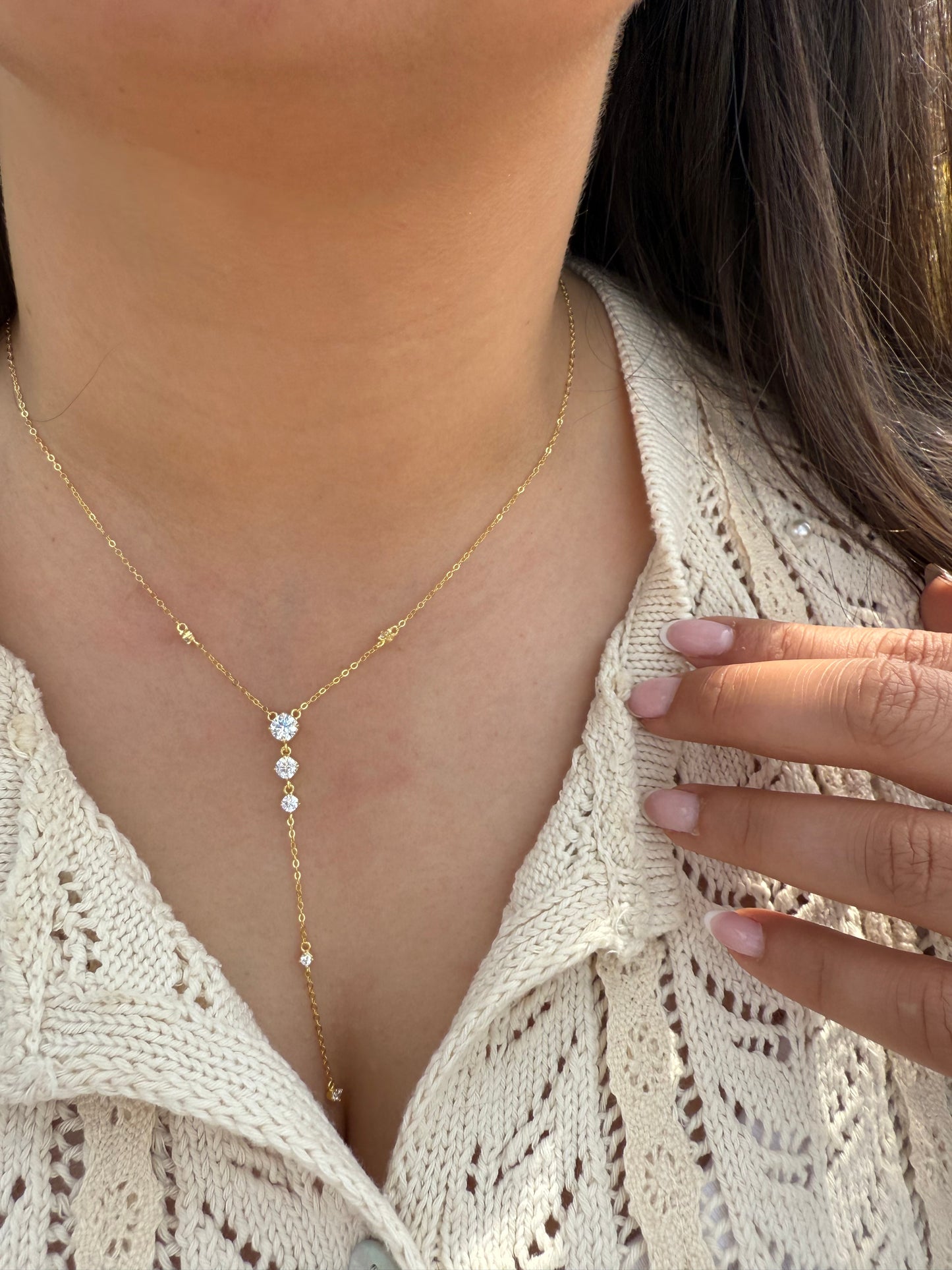 The Grace Lariat Necklace