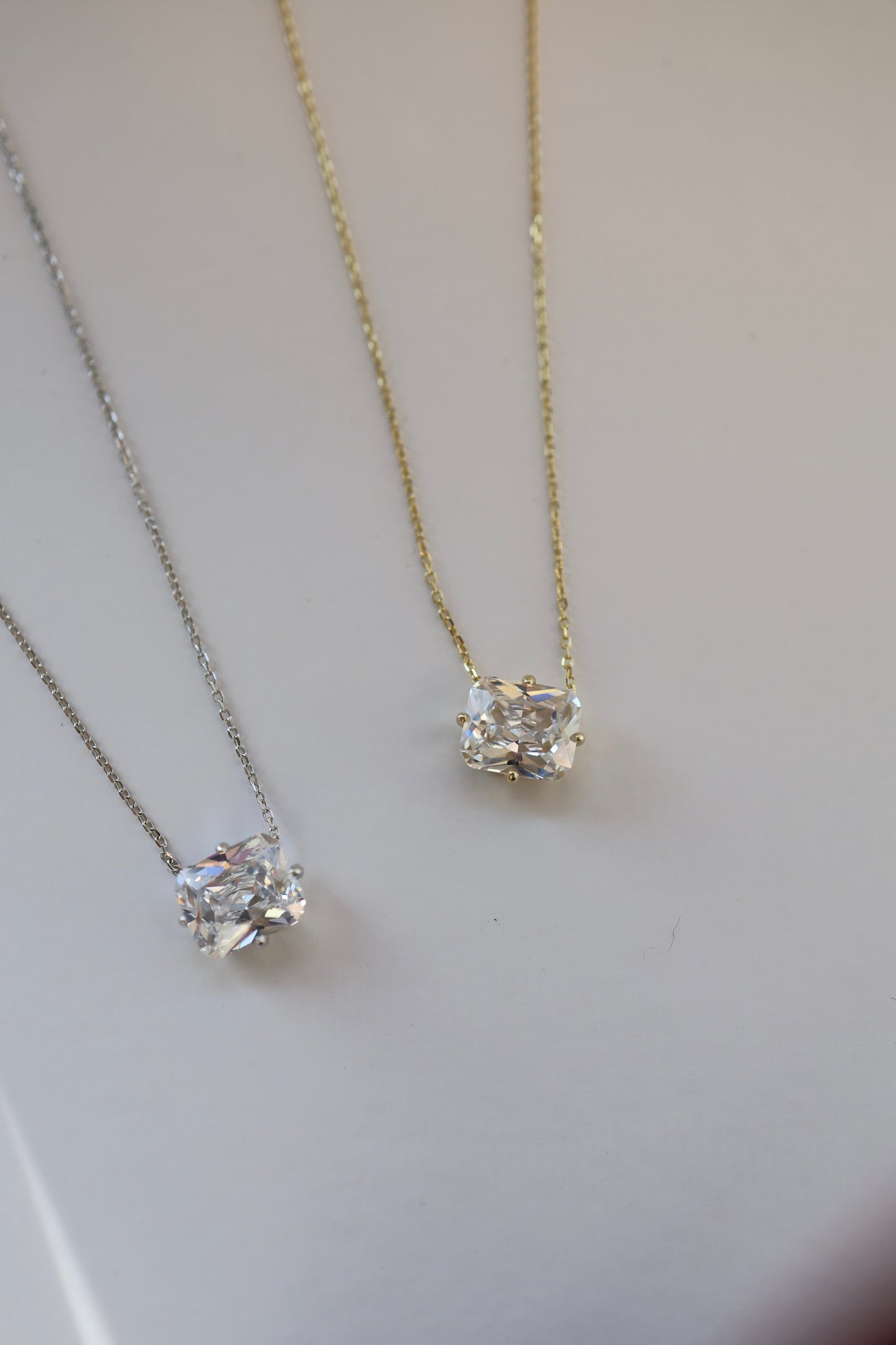 Golden Hour Cushion Necklace