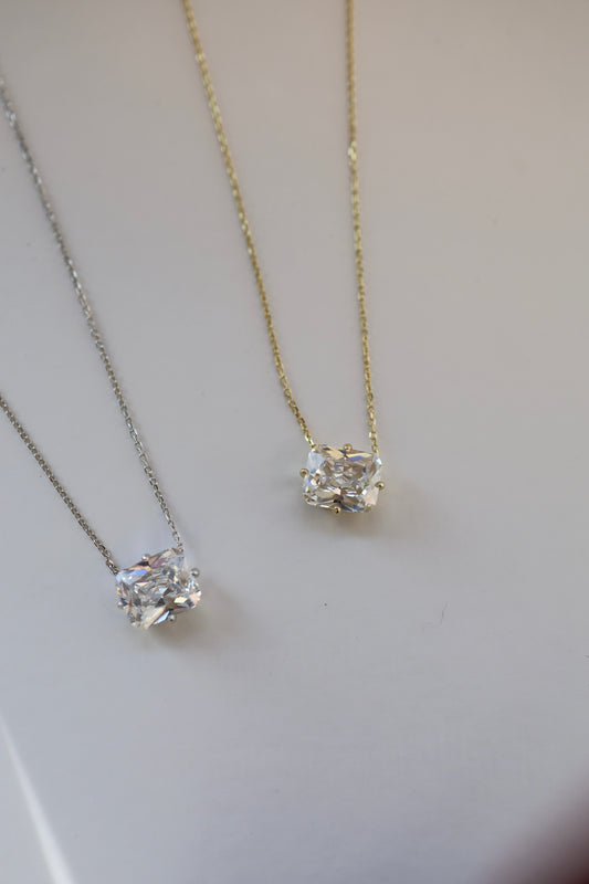 Golden Hour Cushion Necklace