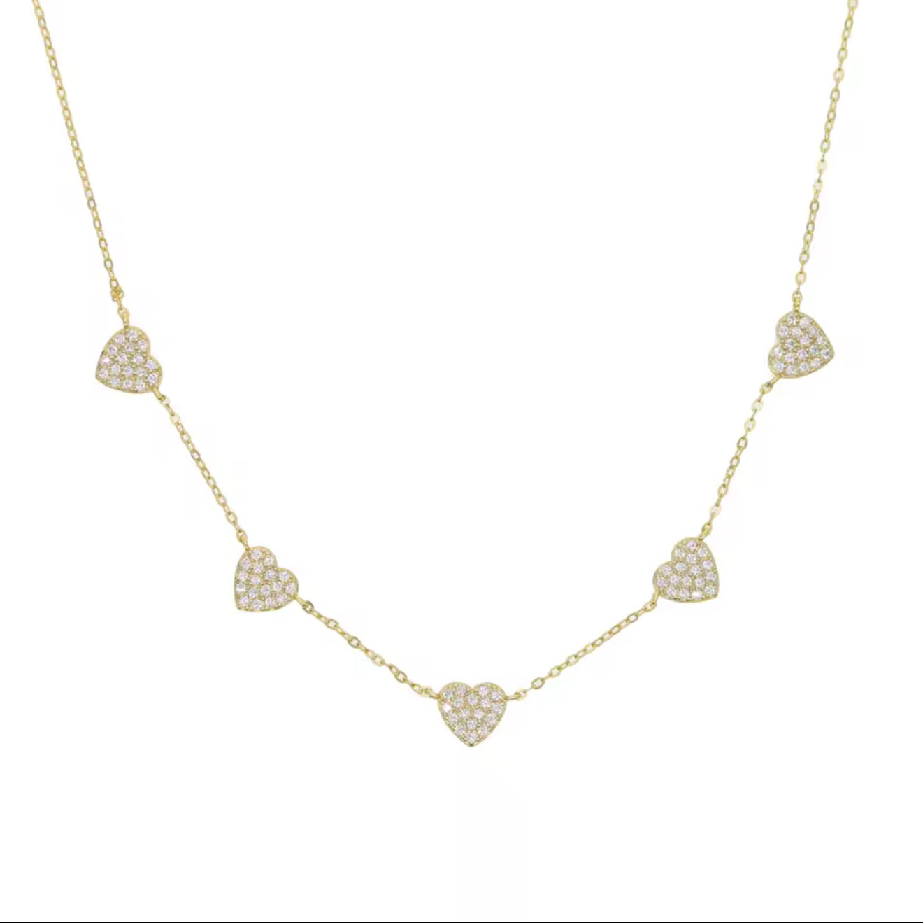Mini Hearts necklace